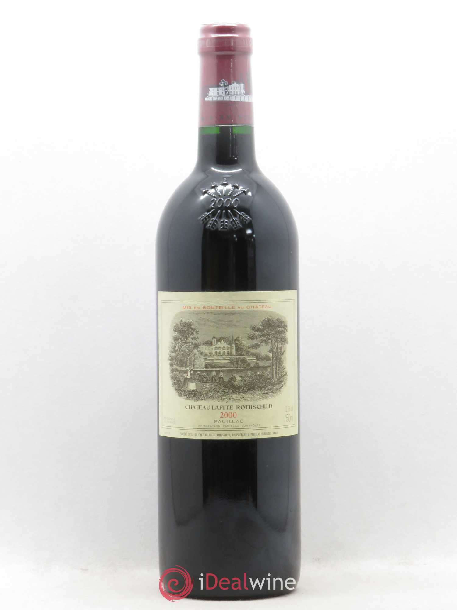 Château Lafite Rothschild 1er Grand Cru Classé 2000 - Lot de 1 bouteille - 0