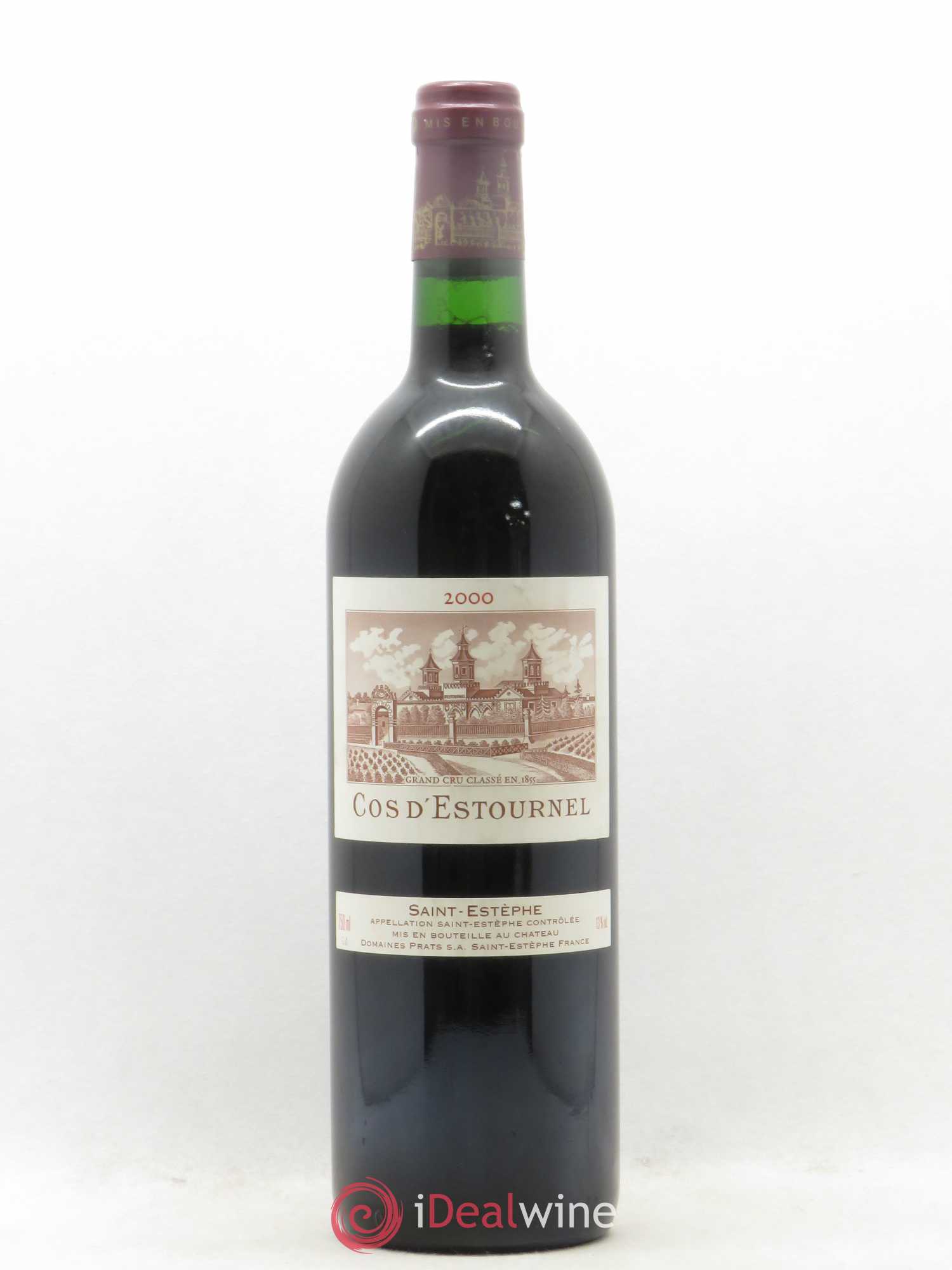 Cos d'Estournel 2ème Grand Cru Classé 2000 - Lot de 1 bouteille - 0