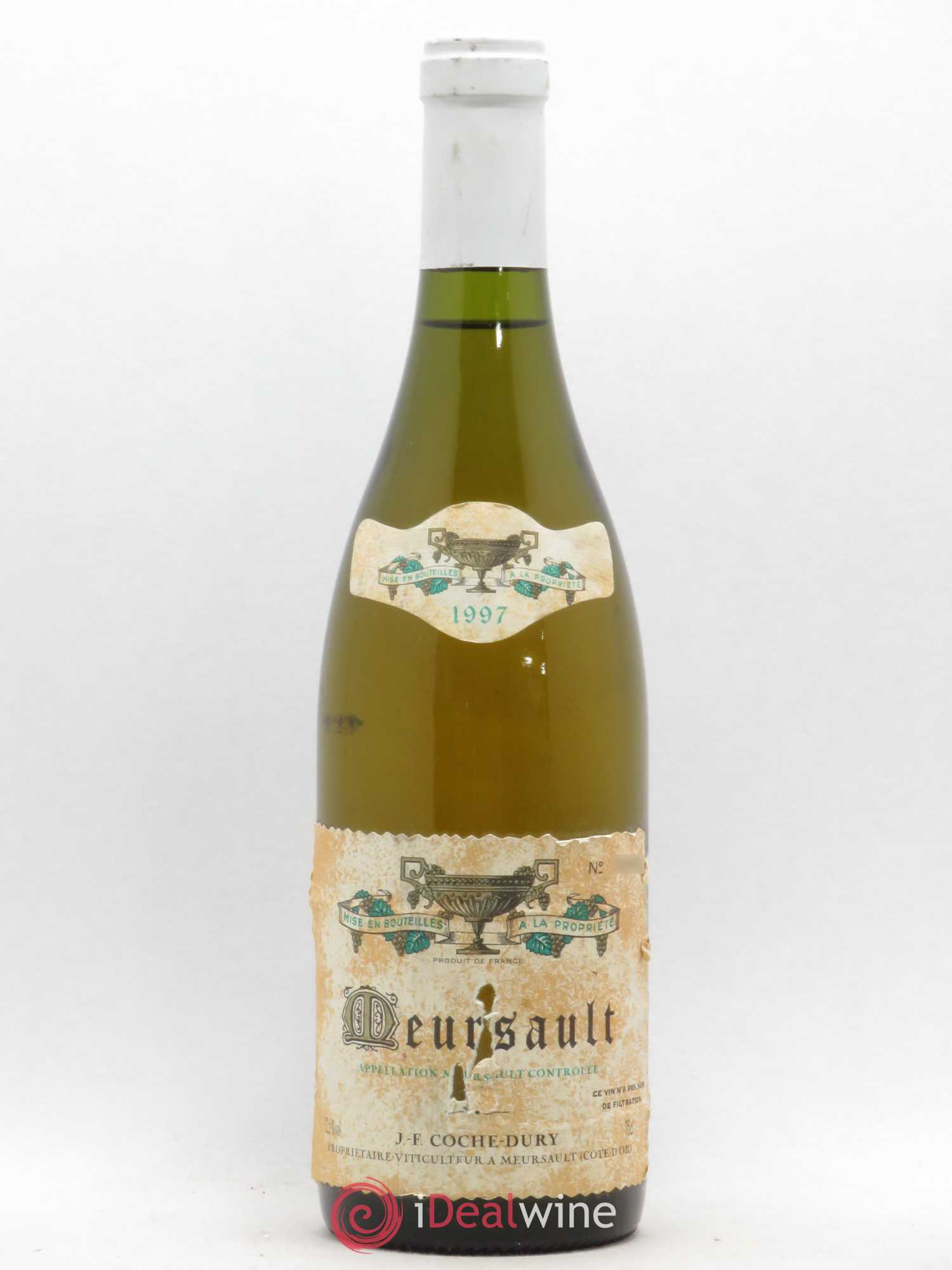 Meursault Coche Dury (Domaine) 1997 - Lot de 1 bouteille - 0