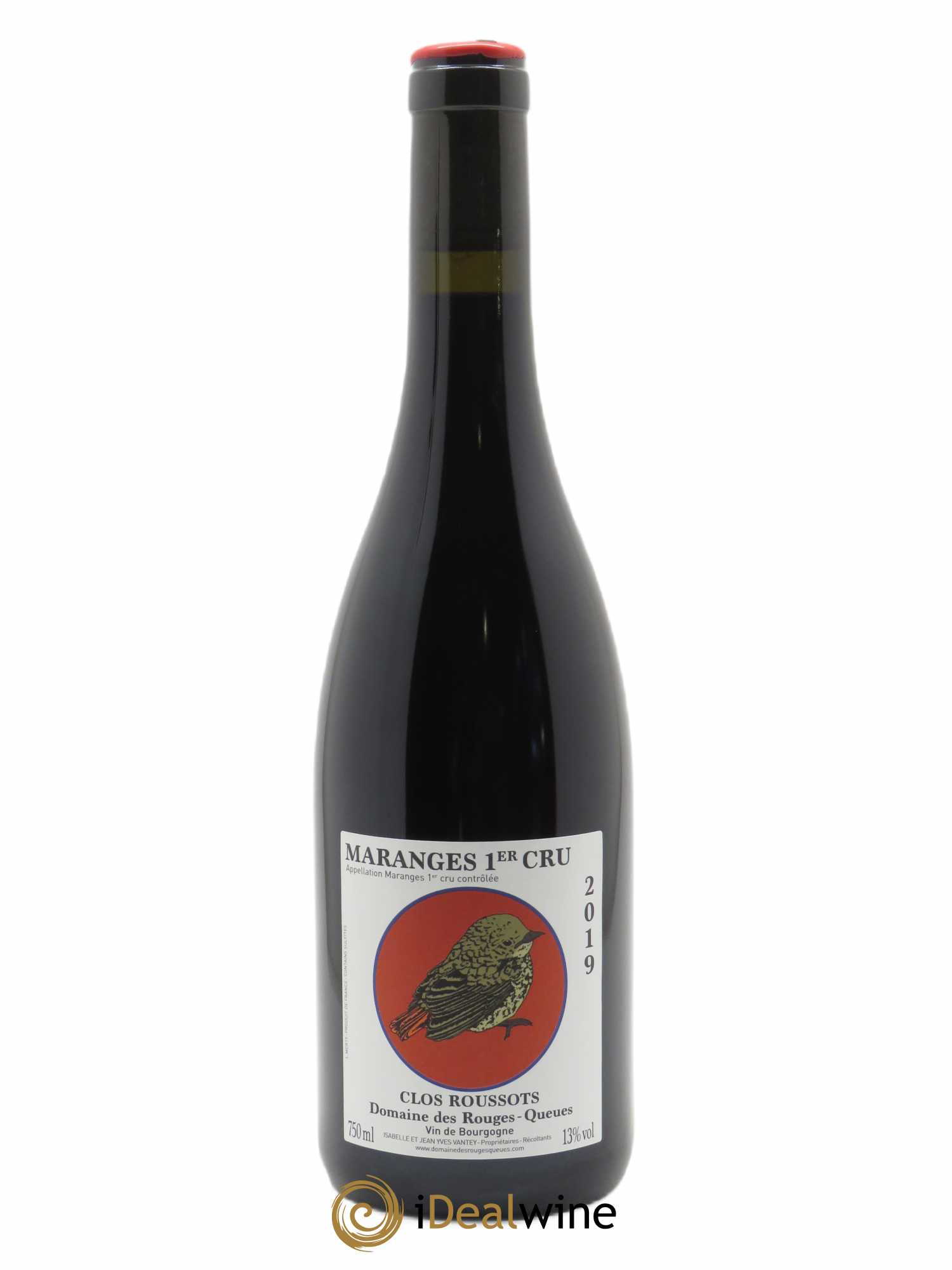 Maranges 1er Cru Les Clos Roussots Rouges Queues (domaine des) 2019 - Lot of 1 bottle - 0