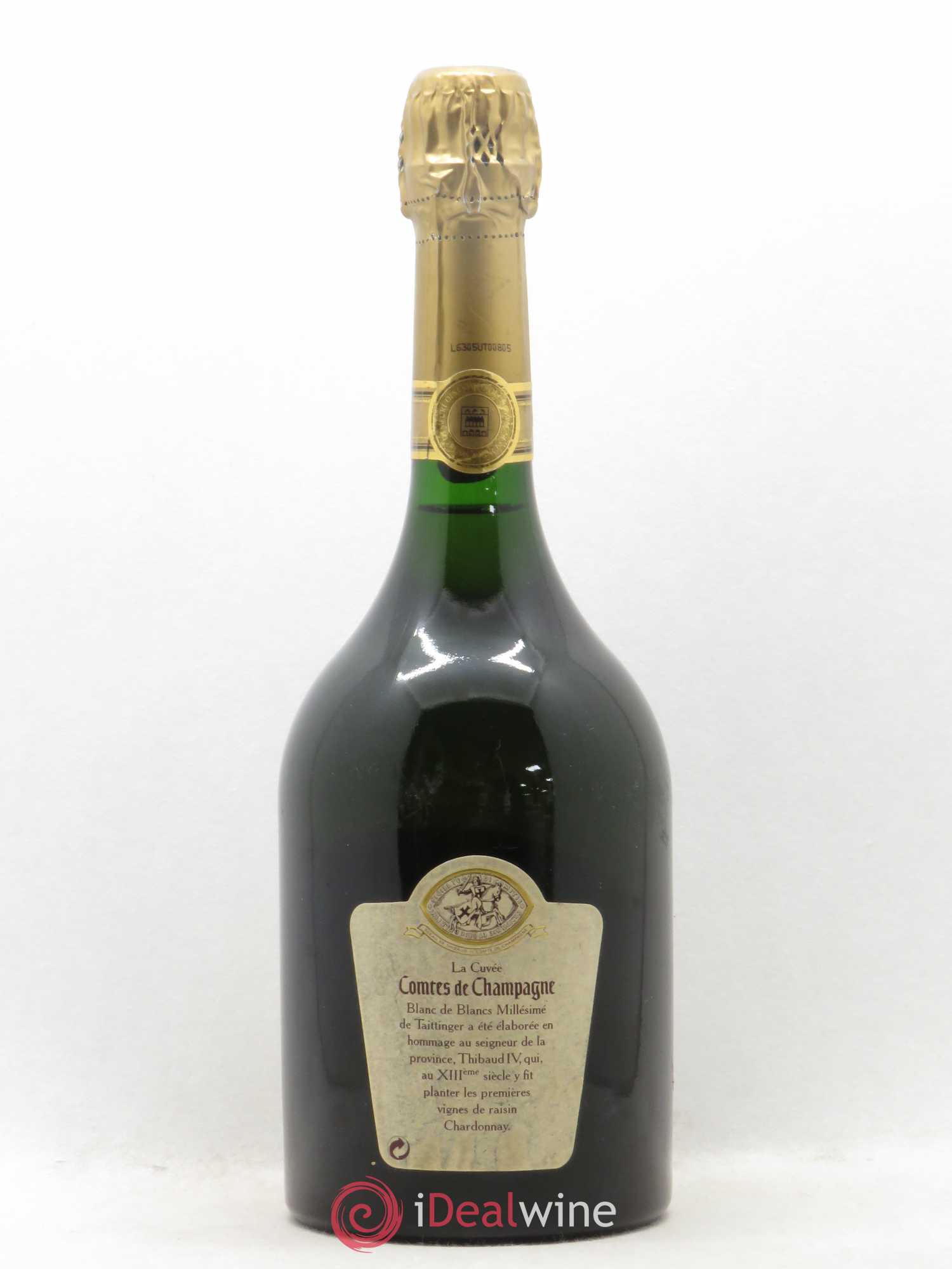 Comtes de Champagne Taittinger 1988 - Lot de 1 bouteille - 1