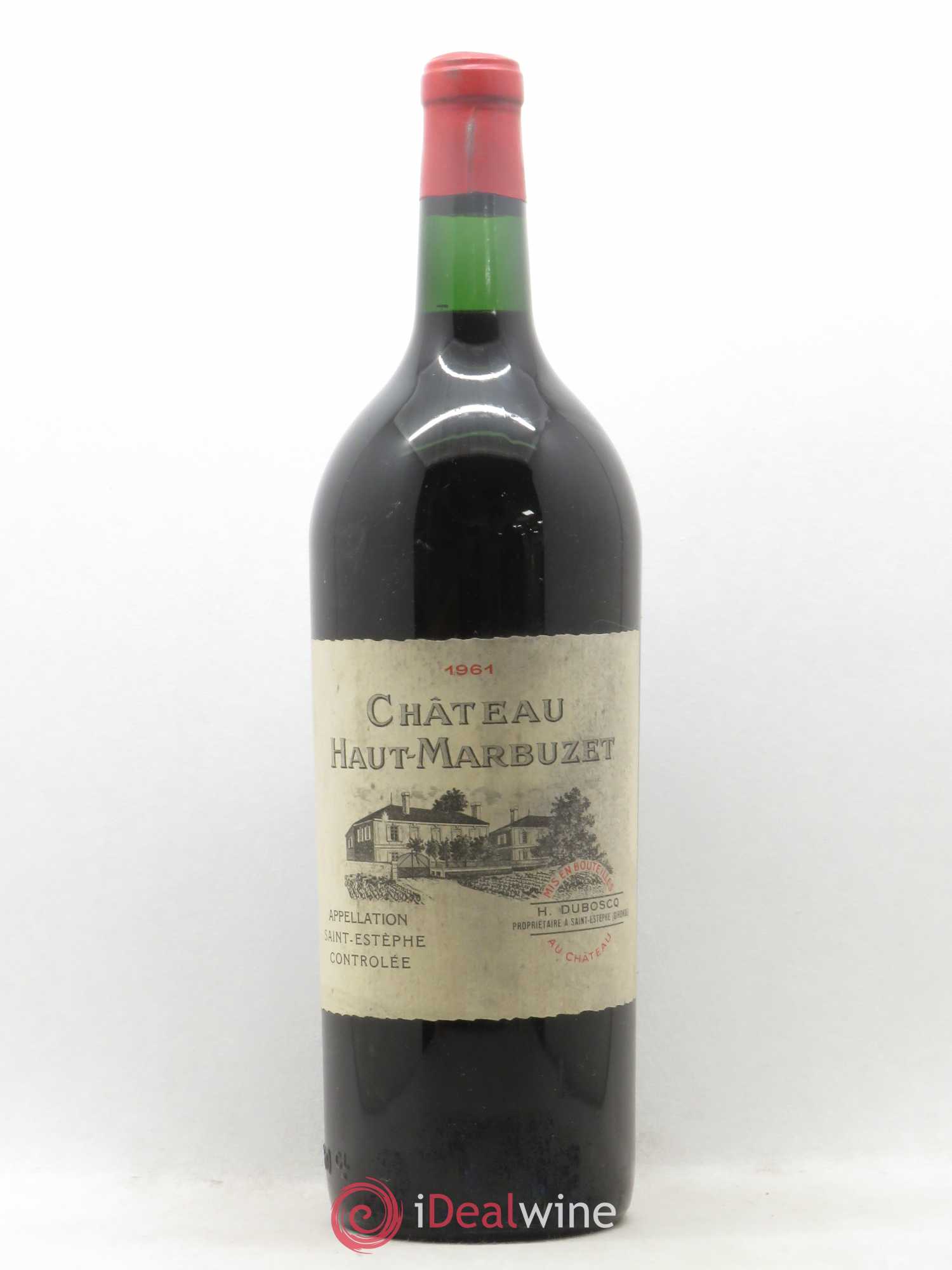 Château Haut Marbuzet 1961 - Lot de 1 magnum - 0