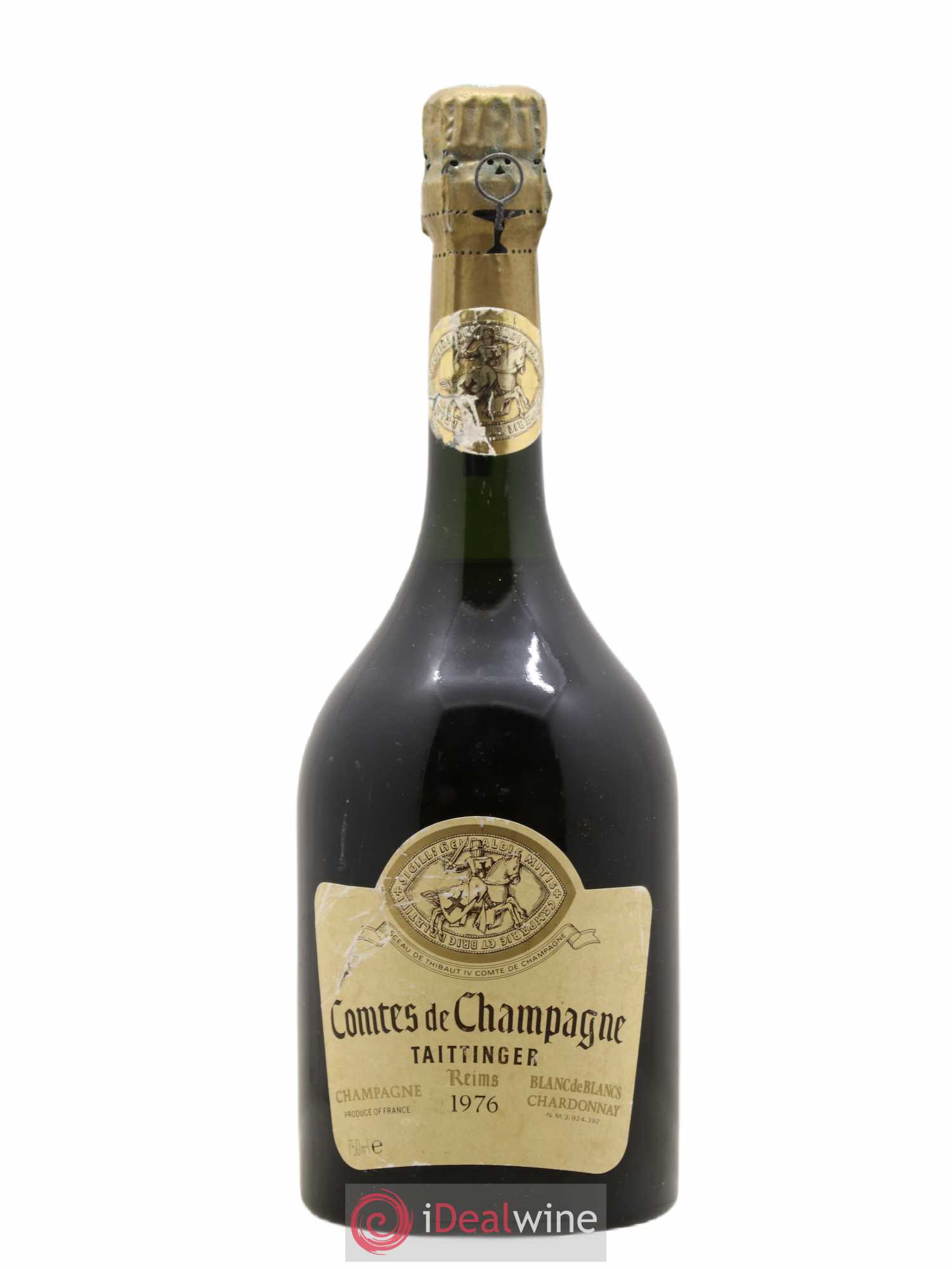 Comtes de Champagne Taittinger 1976 - Lot de 1 bouteille - 0