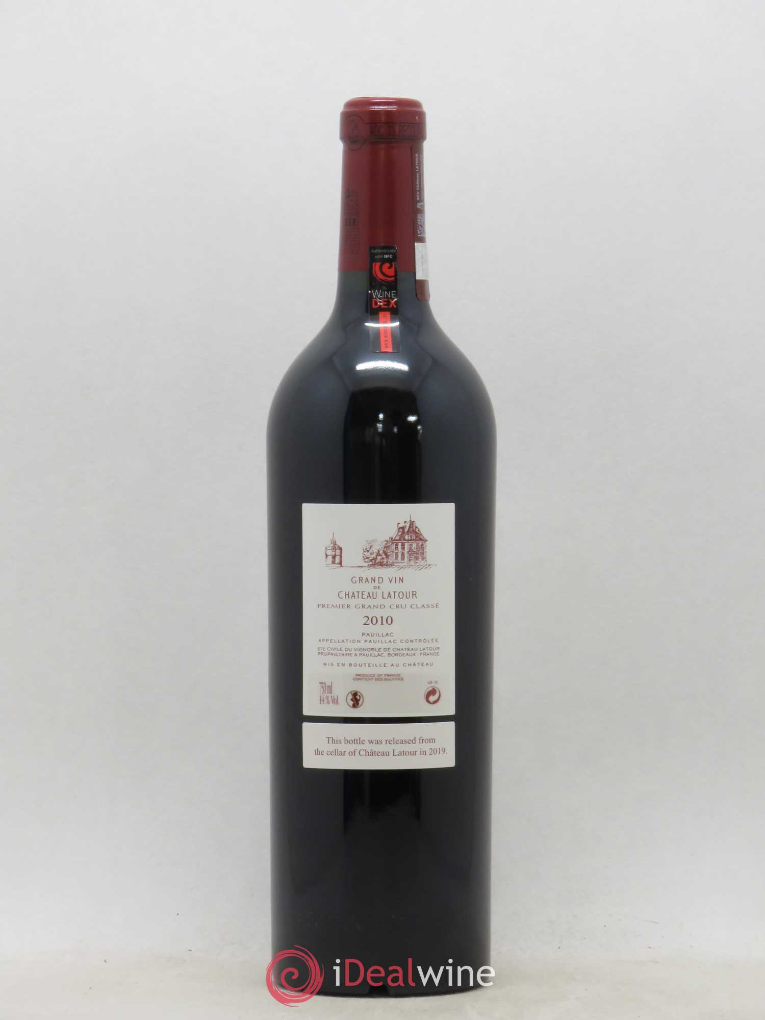 Château Latour 1er Grand Cru Classé 2010 - Lot de 1 bouteille - 1