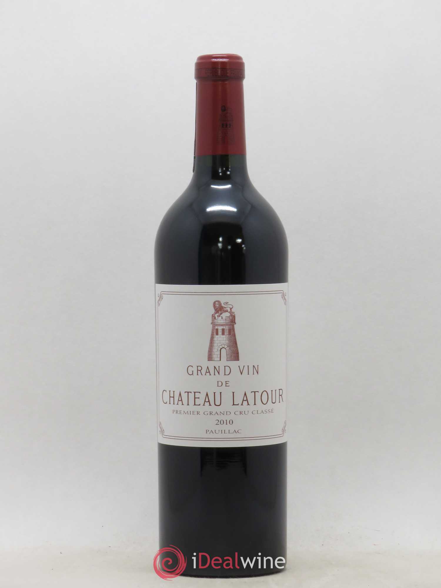 Château Latour 1er Grand Cru Classé 2010 - Lot de 1 bouteille - 0