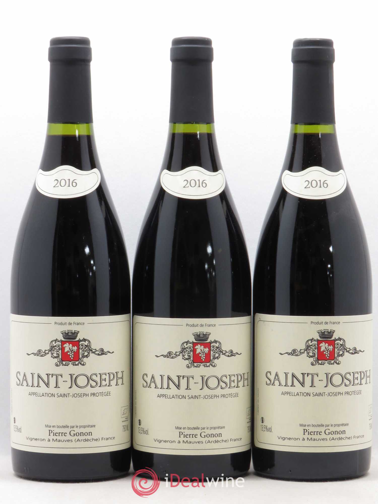 Saint-Joseph Gonon (Domaine) 2016 - Lot de 3 bouteilles - 0