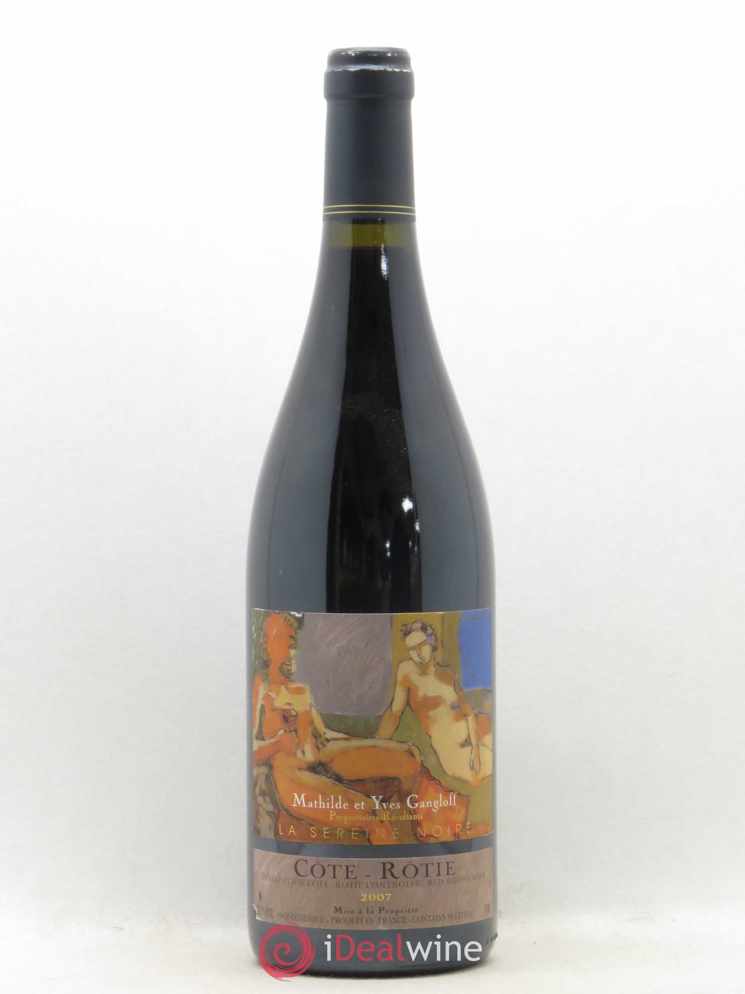 Côte-Rôtie La Sereine Noire Gangloff (Domaine) 2007 - Posten von 1 Flasche - 0