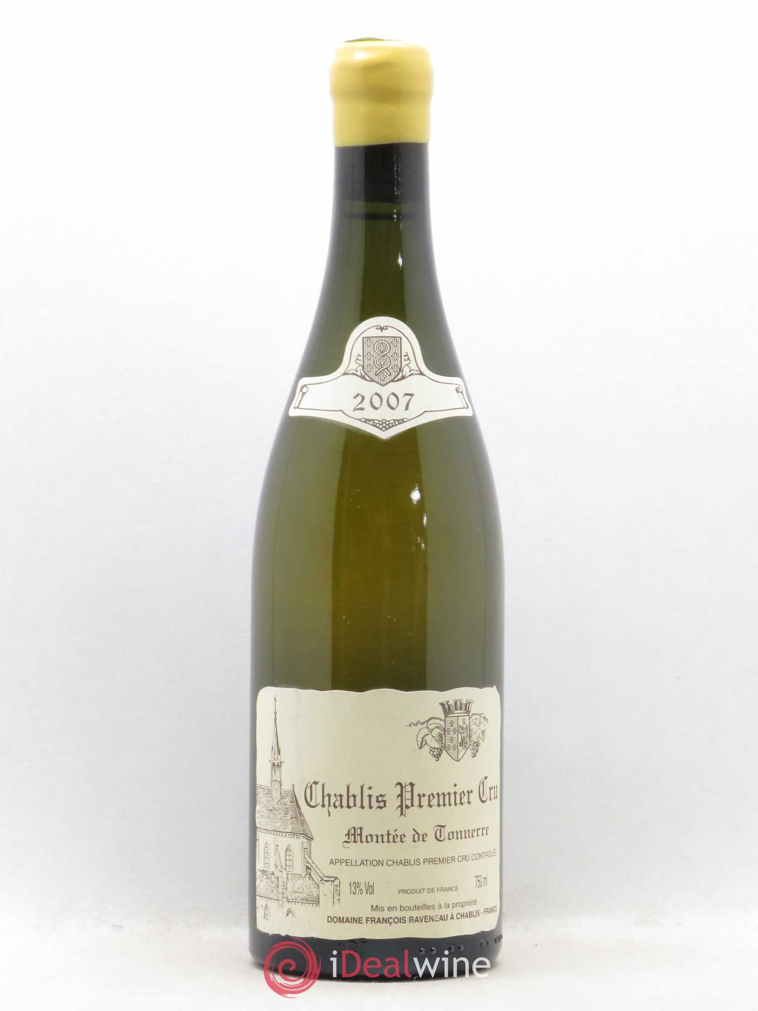 Chablis 1er Cru Montée de Tonnerre Raveneau (Domaine) 2007 - Lot de 1 bouteille - 0