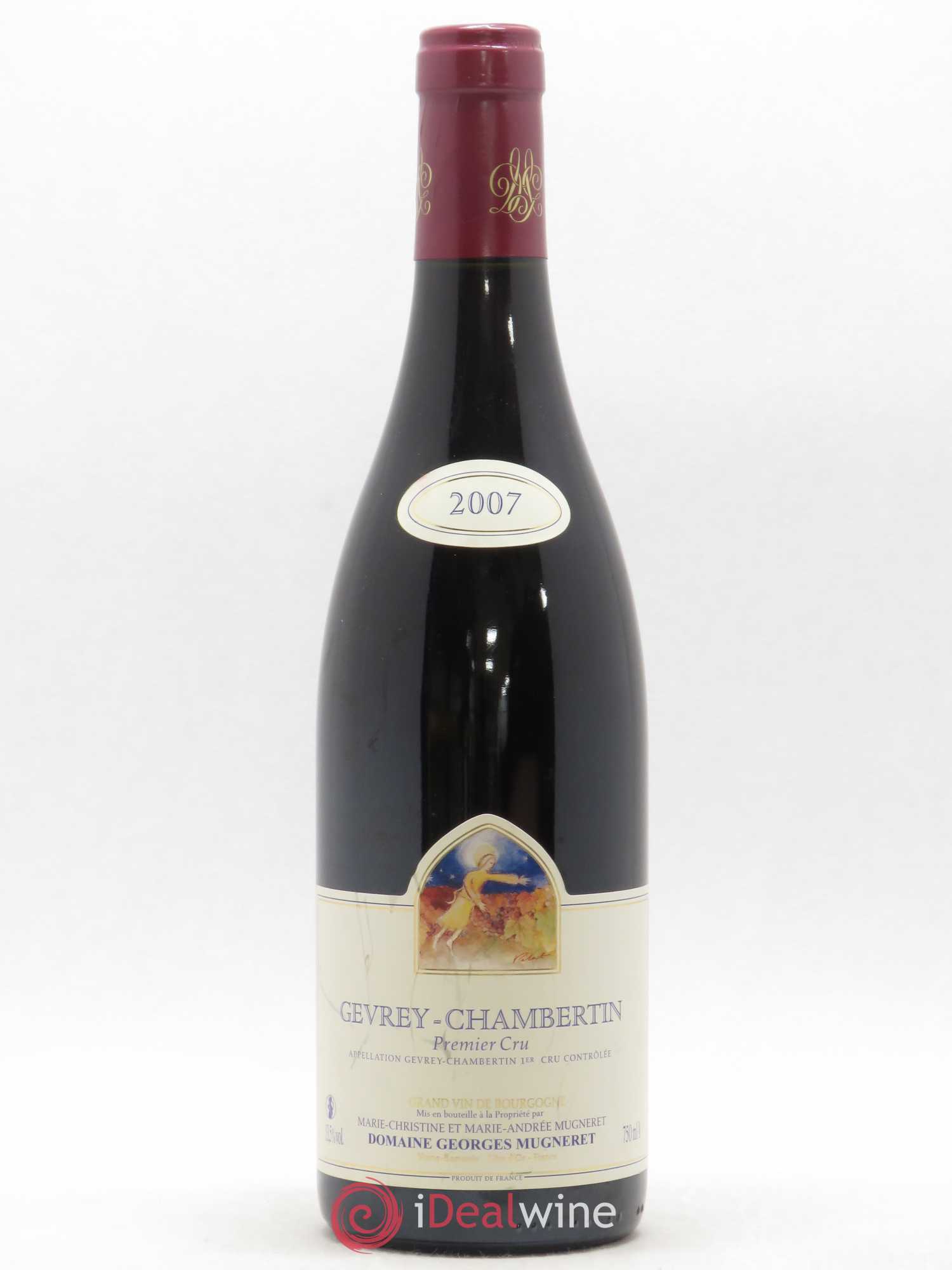 Gevrey-Chambertin 1er Cru Domaine Mugneret 2007 - Lot de 1 bouteille - 0