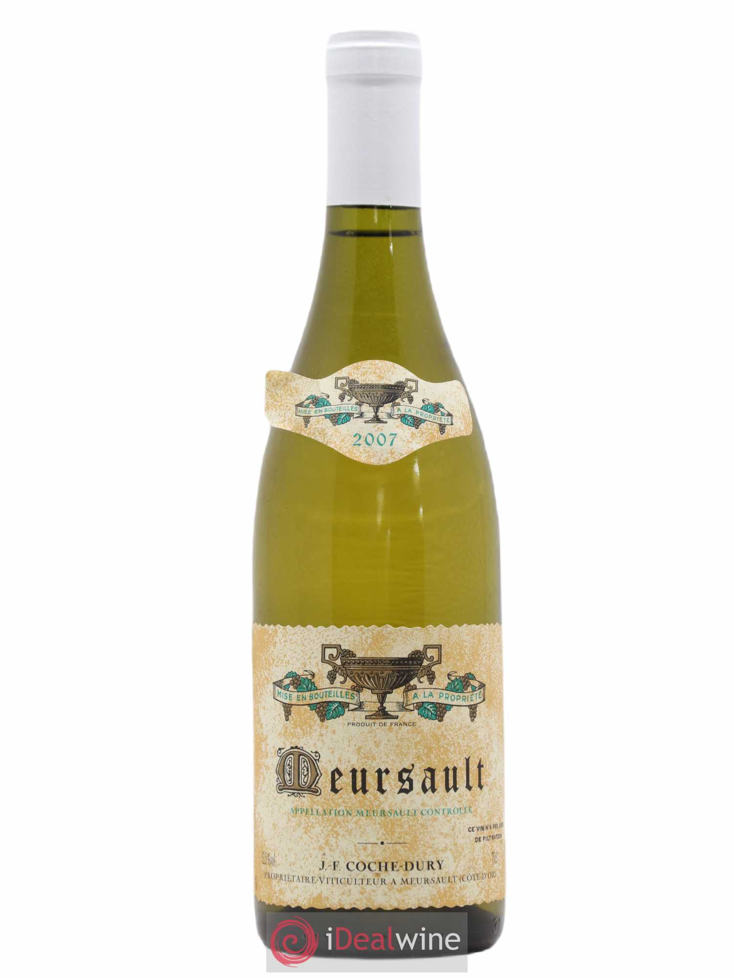 Meursault Coche Dury (Domaine) 2007 - Lot de 1 bouteille - 0