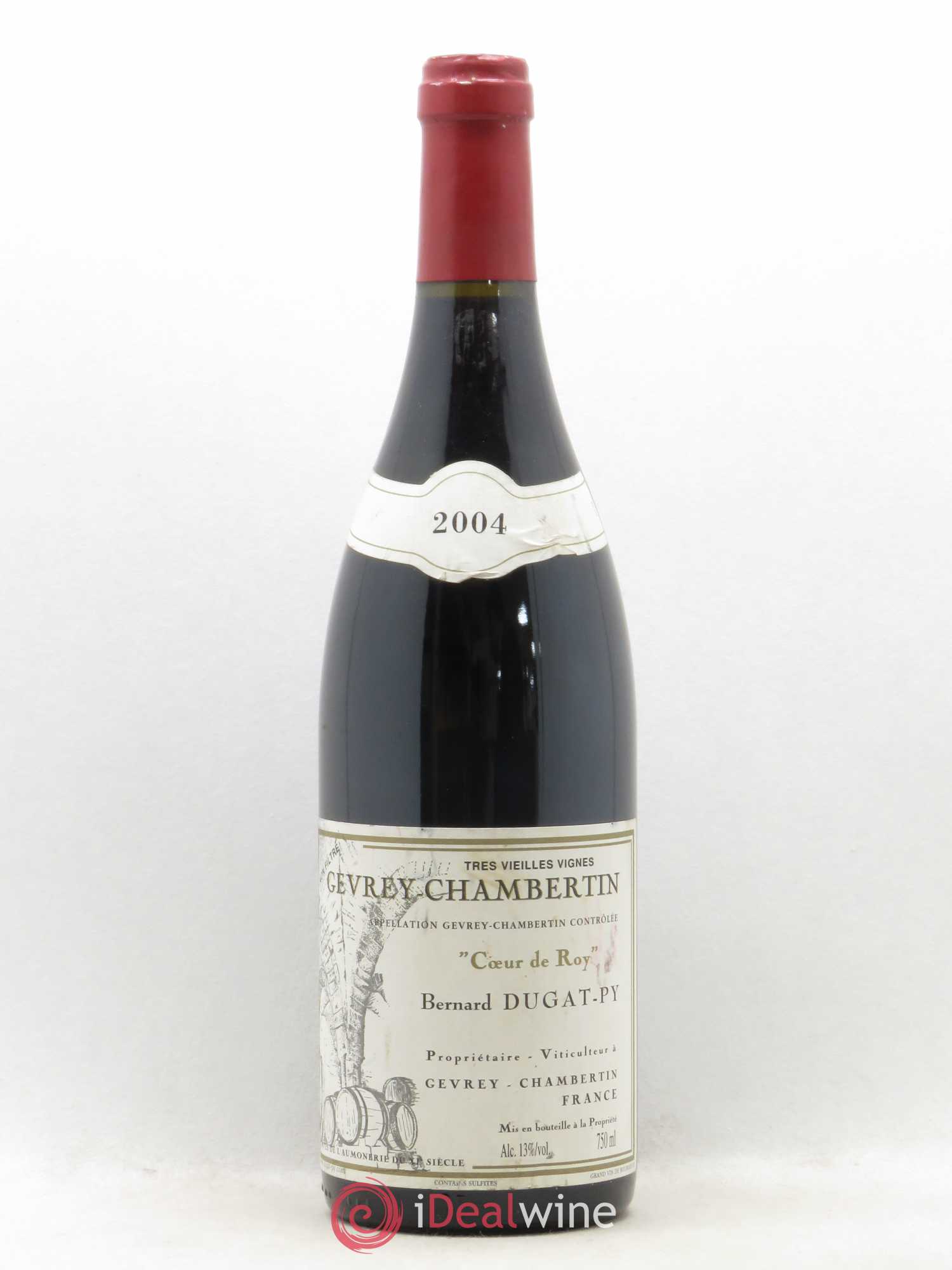 Gevrey-Chambertin Coeur de Roy Très Vieilles Vignes Dugat-Py 2004 - Lot de 1 bouteille - 0