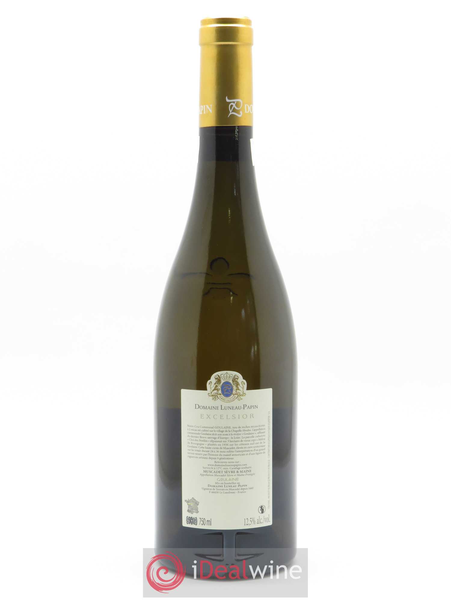 Muscadet-Sèvre-et-Maine Cru Goulaine Excelsior Luneau-Papin 2009 - Lot de 1 bouteille - 1