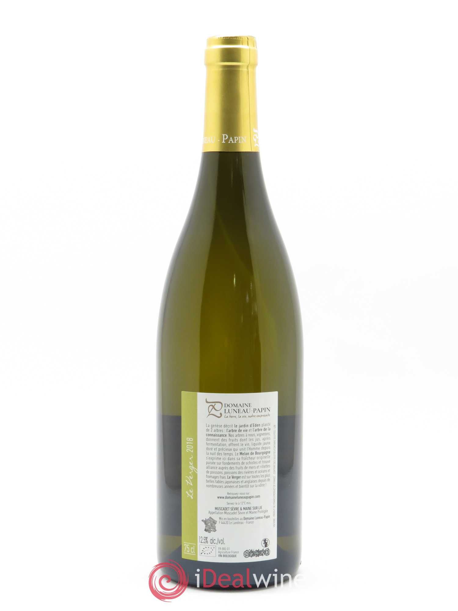 Muscadet-Sèvre-et-Maine Le Verger Luneau-Papin 2018 - Lot de 1 bouteille - 1