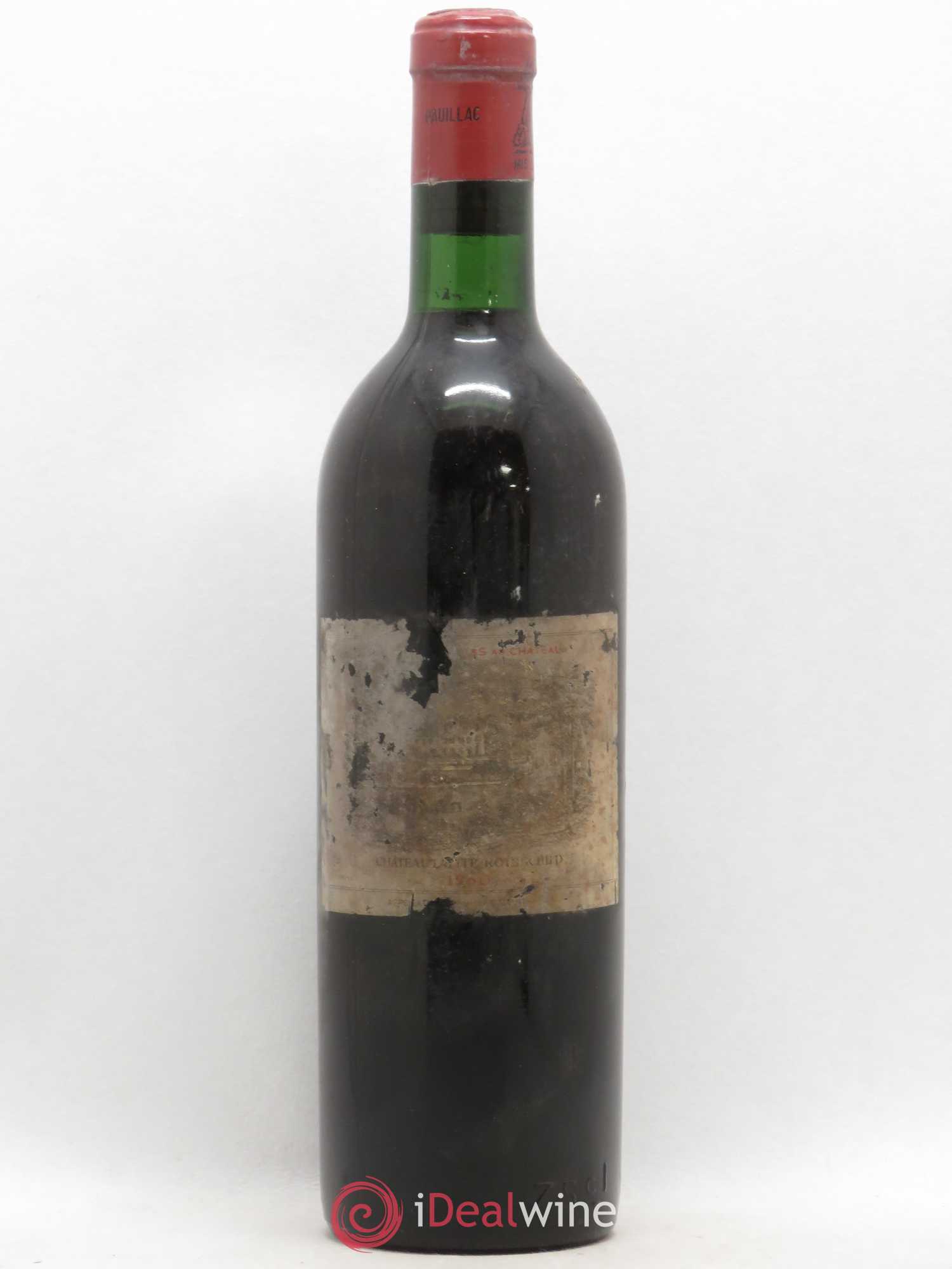 Château Lafite Rothschild 1er Grand Cru Classé 1960 - Lot de 1 bouteille - 0