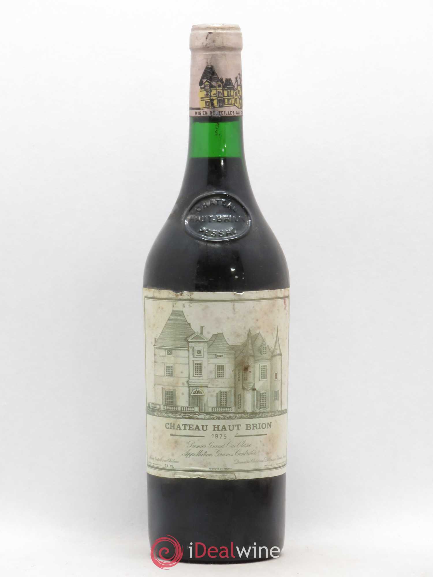 Château Haut Brion 1er Grand Cru Classé 1975 - Lot de 1 bouteille - 0