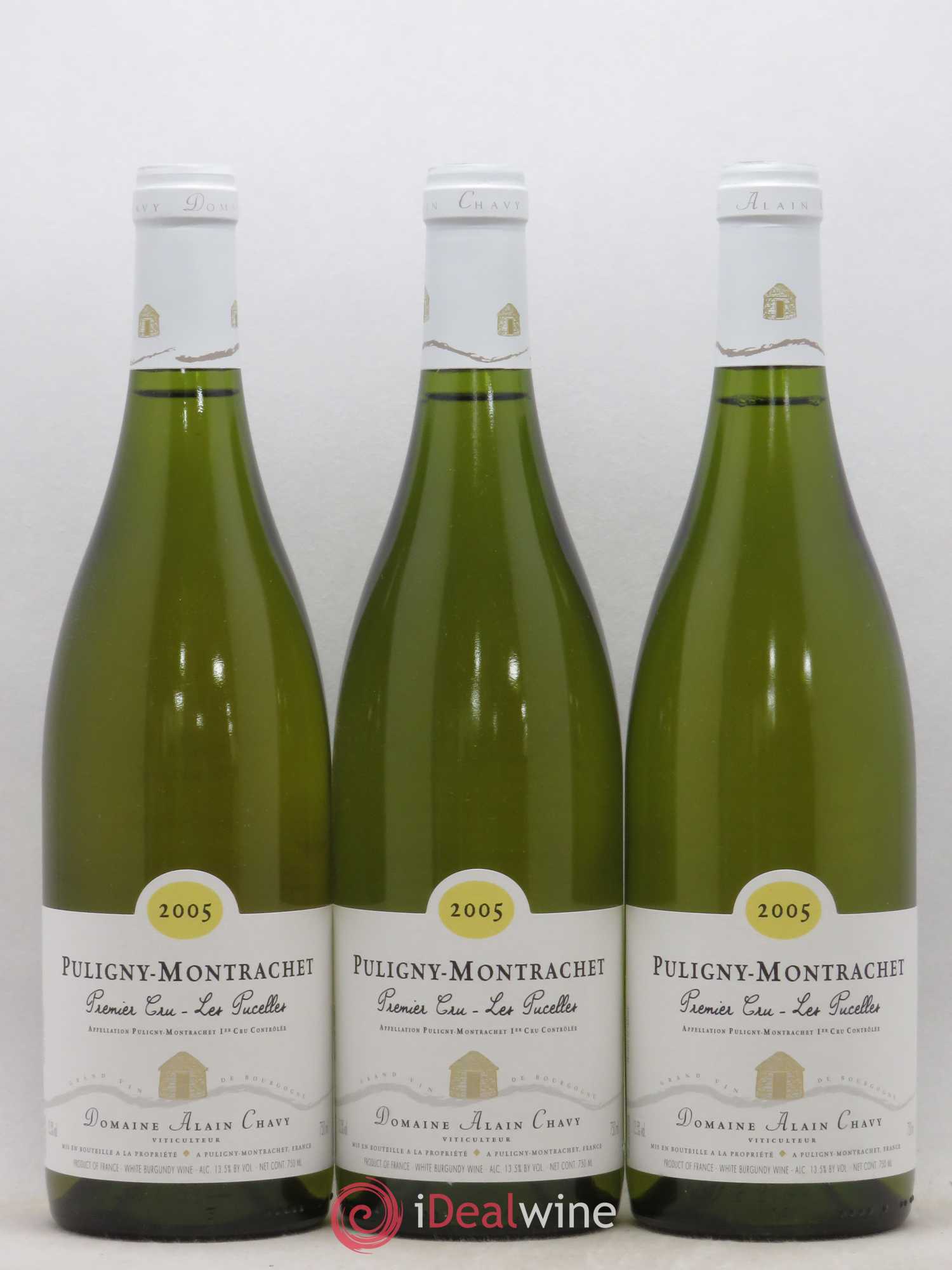 Puligny-Montrachet 1er Cru Les Pucelles Alain Chavy 2005 - Lot de 6 bouteilles - 2