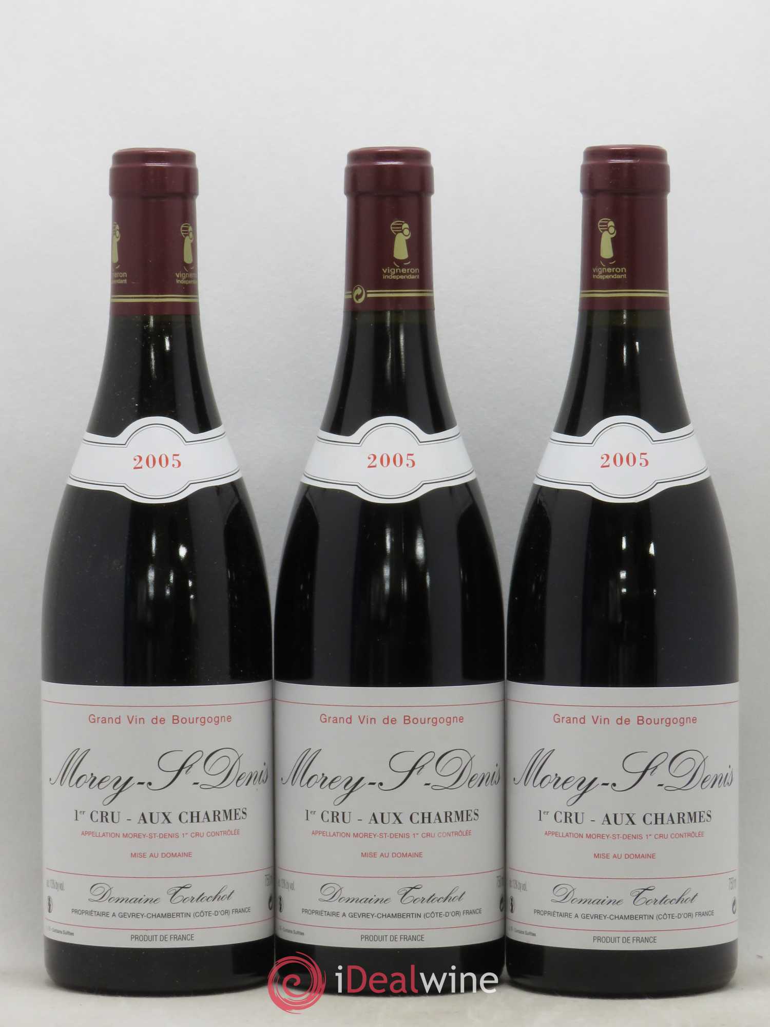 Morey-Saint-Denis 1er Cru Aux Charmes Tortochot 2005 - Lotto di 6 bottiglie - 1