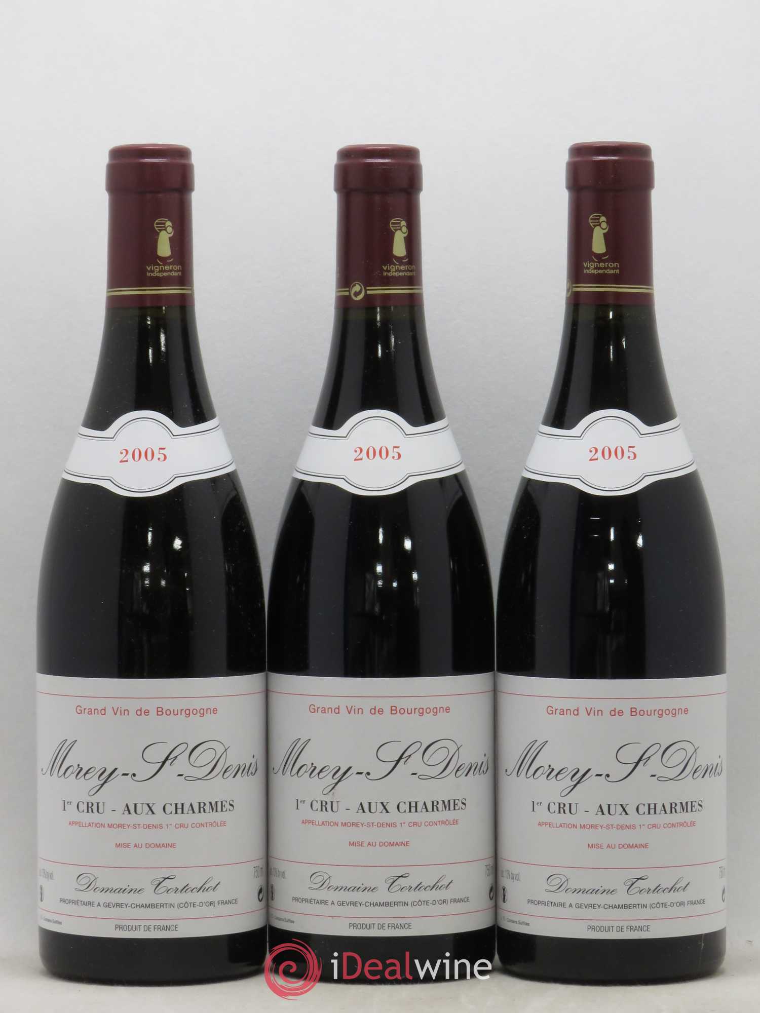 Morey-Saint-Denis 1er Cru Aux Charmes Tortochot 2005 - Lotto di 6 bottiglie - 2