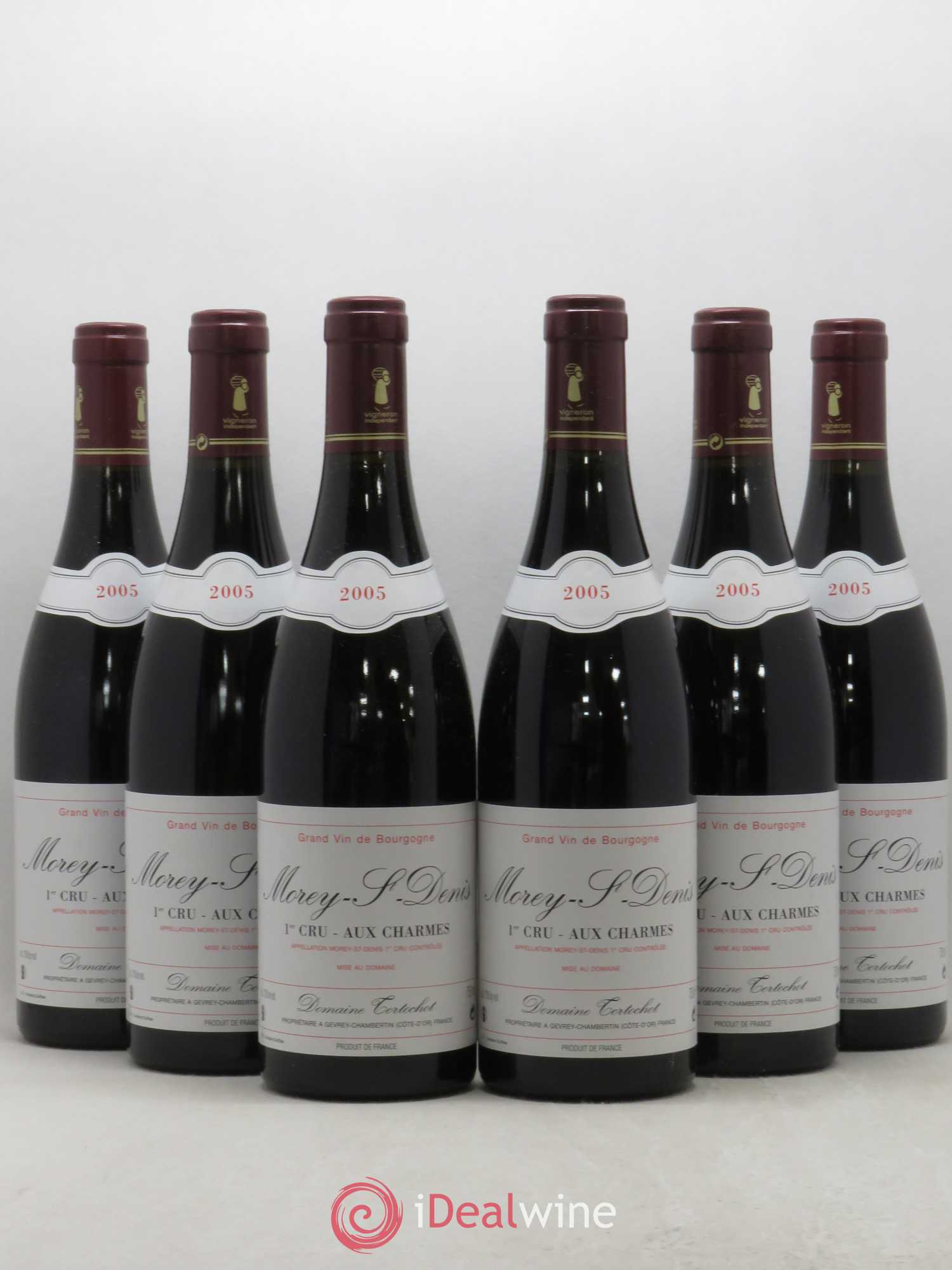 Morey-Saint-Denis 1er Cru Aux Charmes Tortochot 2005 - Lotto di 6 bottiglie - 0