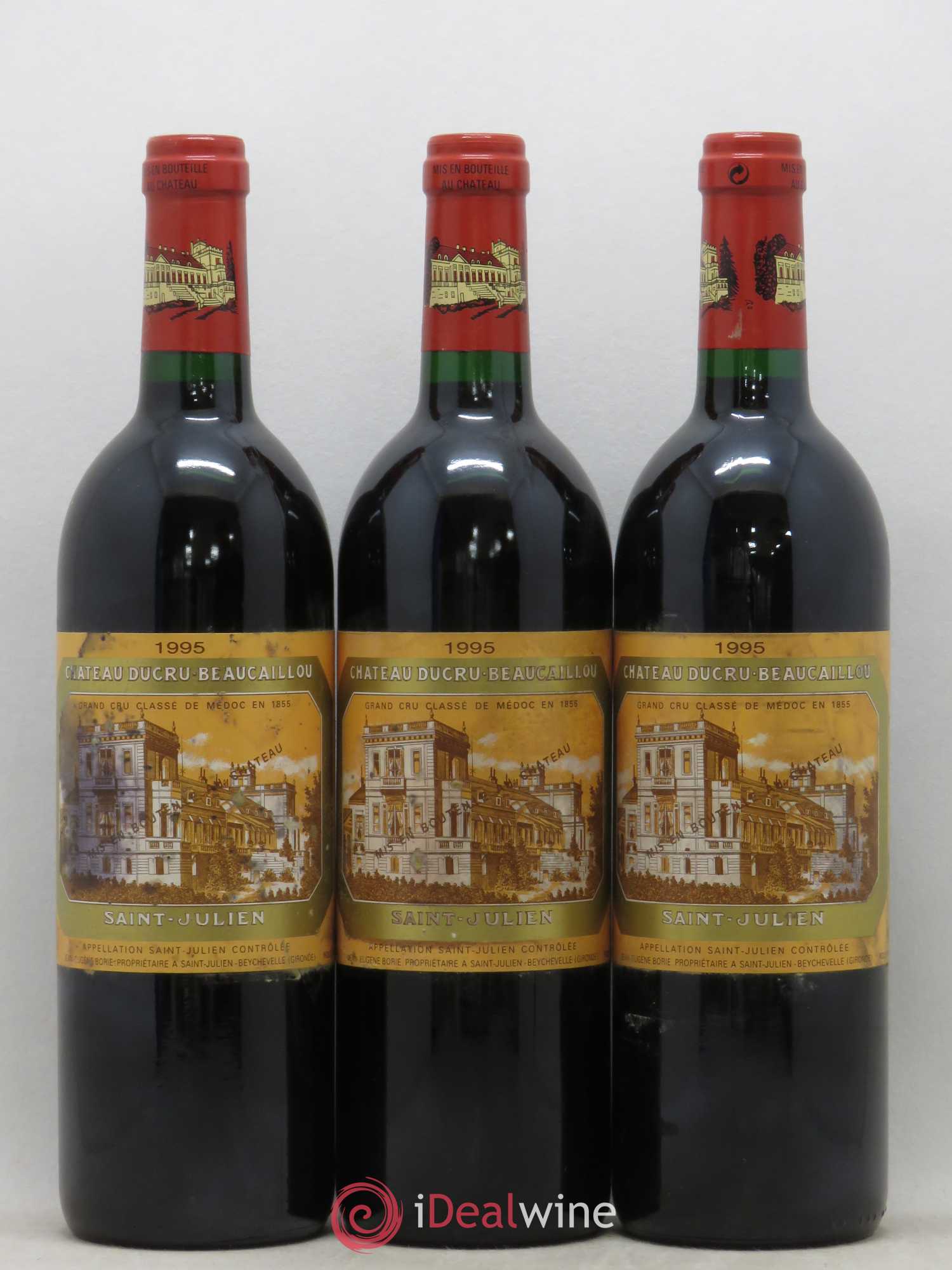 Château Ducru Beaucaillou 2ème Grand Cru Classé 1995 - Lot de 12 bouteilles - 1