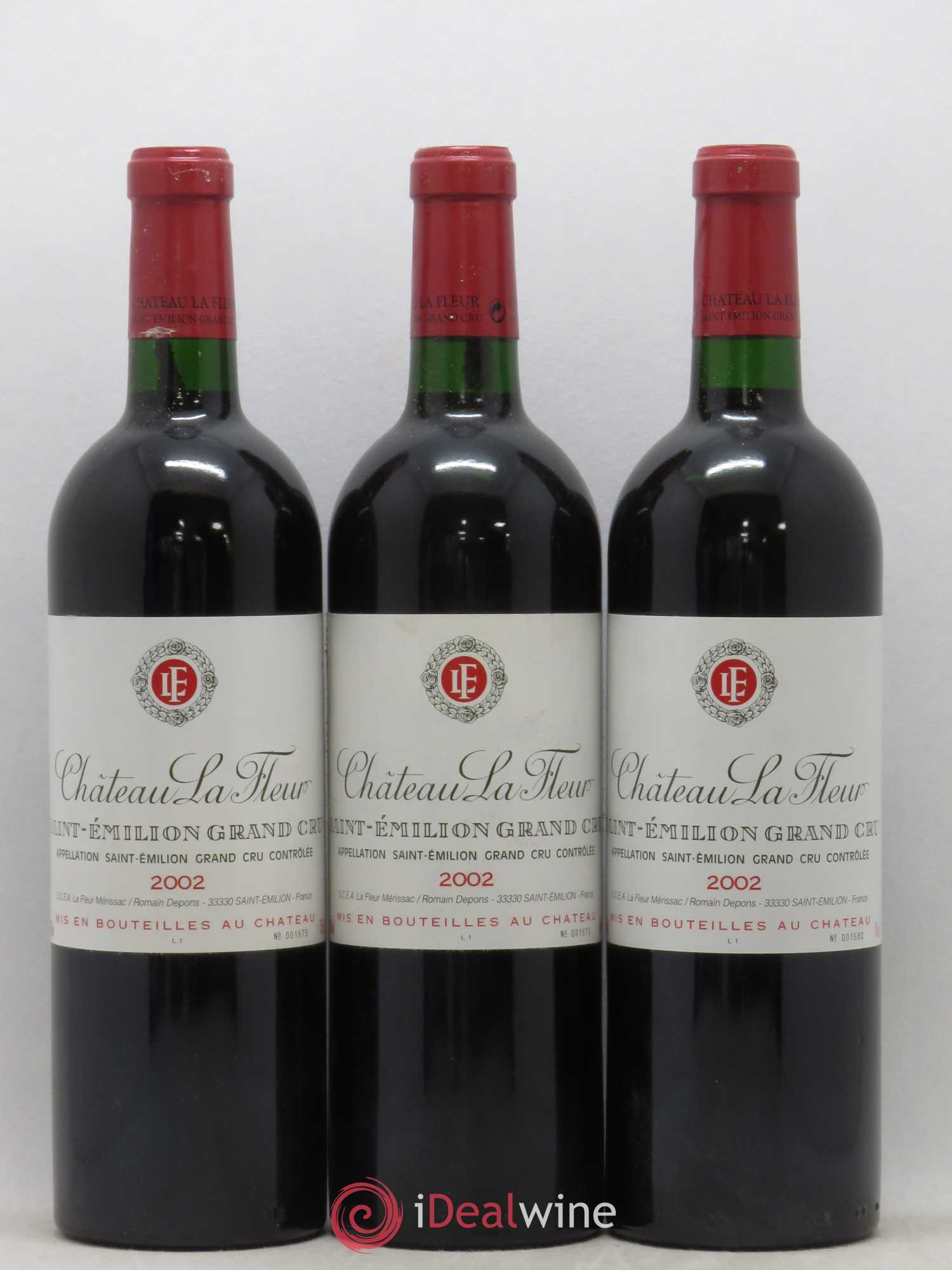 Château La Fleur 2002 - Lot de 12 bouteilles - 1