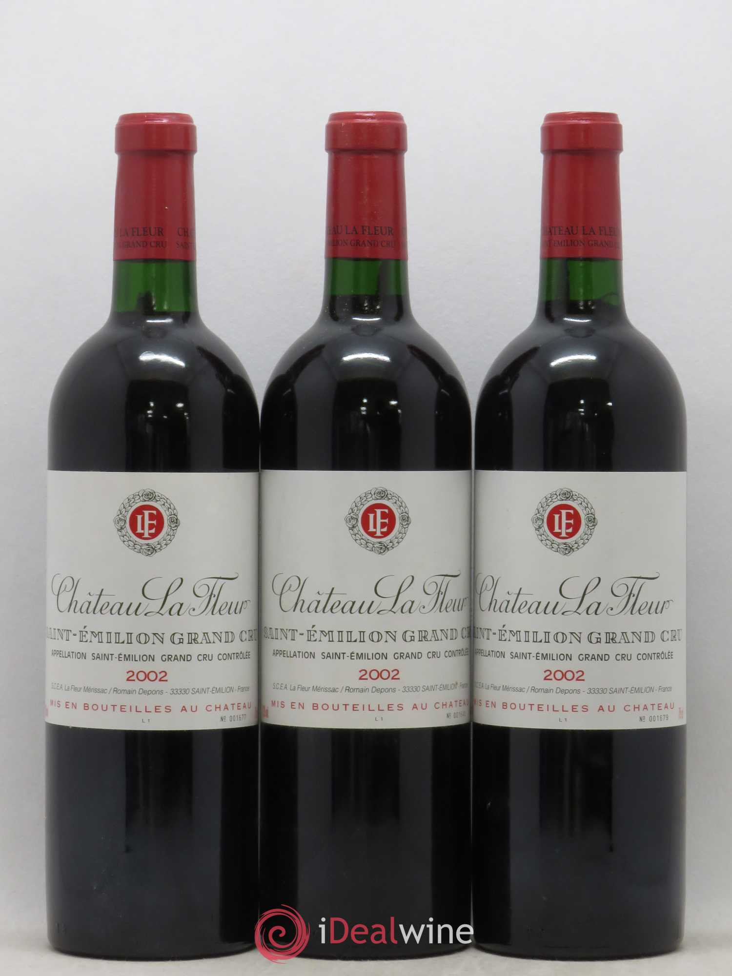 Château La Fleur 2002 - Lot de 12 bouteilles - 2