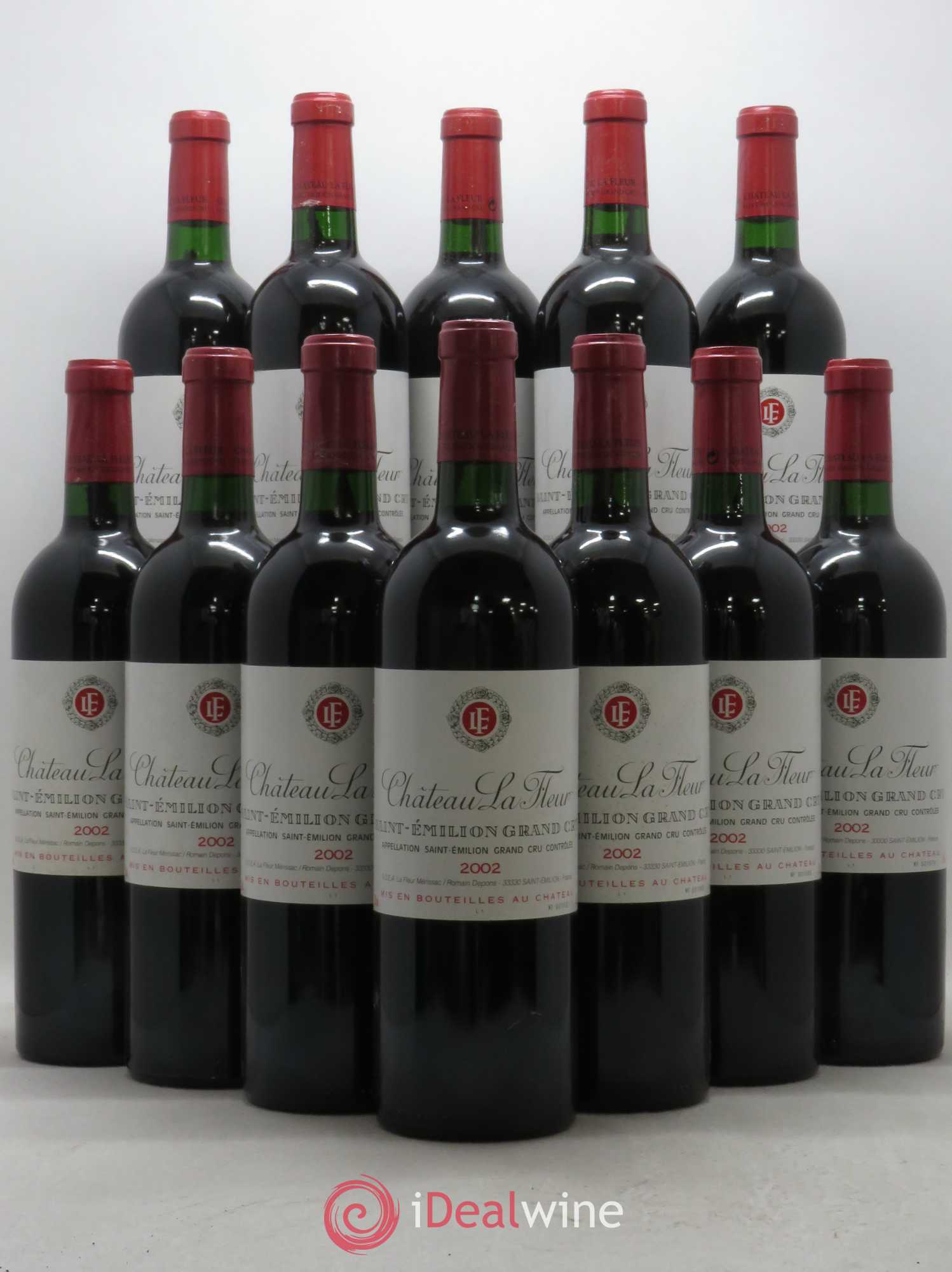 Château La Fleur 2002 - Lot de 12 bouteilles - 0
