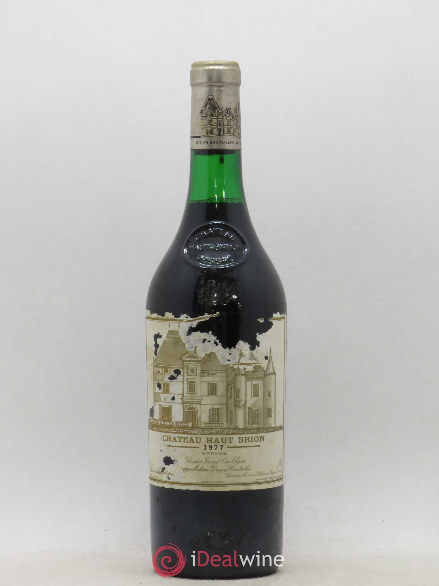 Château Haut Brion 1er Grand Cru Classé 1977 - Lot de 1 bouteille - 0