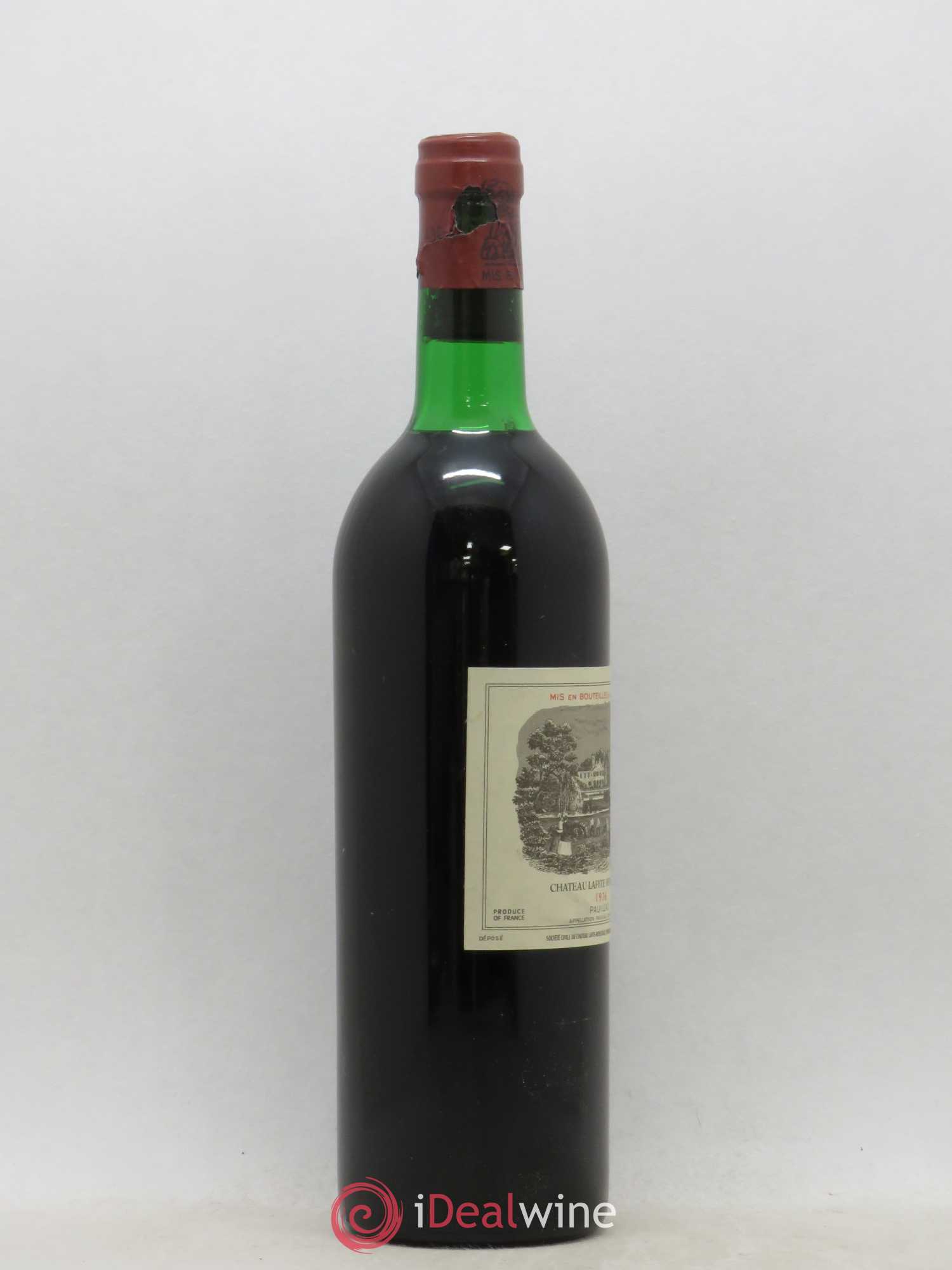 Château Lafite Rothschild 1er Grand Cru Classé 1976 - Lot de 1 bouteille - 1