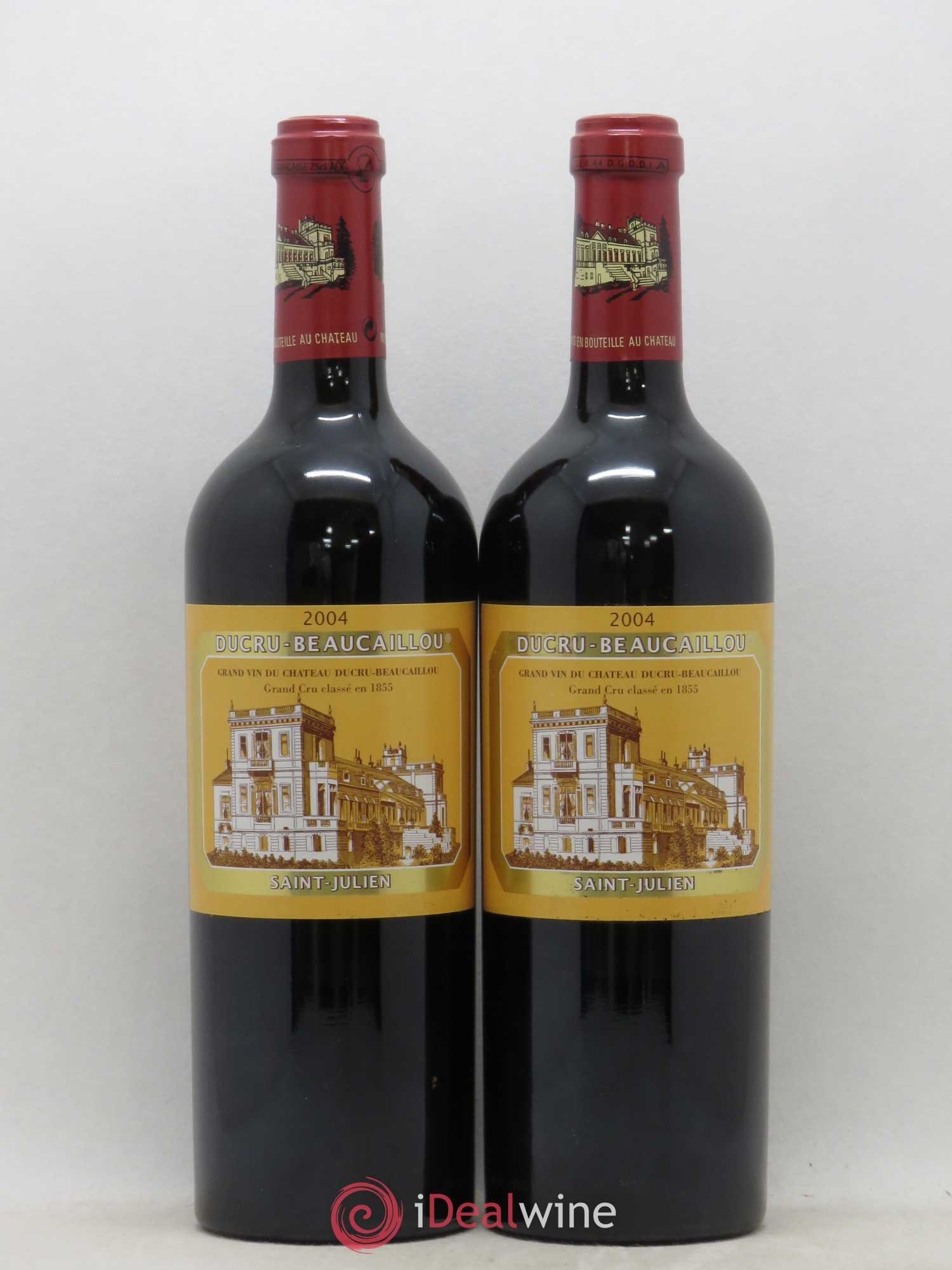Château Ducru Beaucaillou 2ème Grand Cru Classé 2004 - Lot de 2 bouteilles - 0