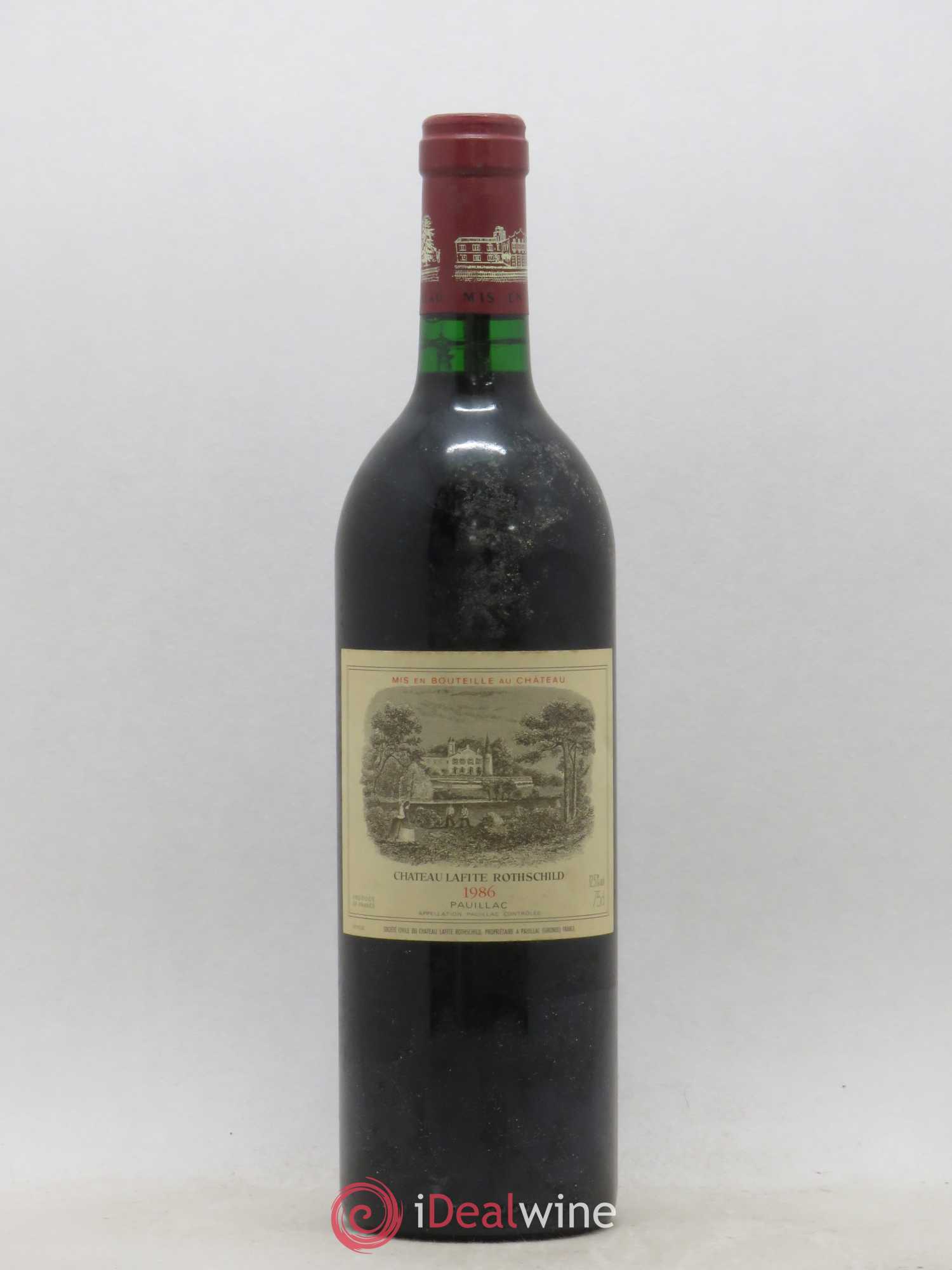 Château Lafite Rothschild 1er Grand Cru Classé 1986 - Lot de 1 bouteille - 0