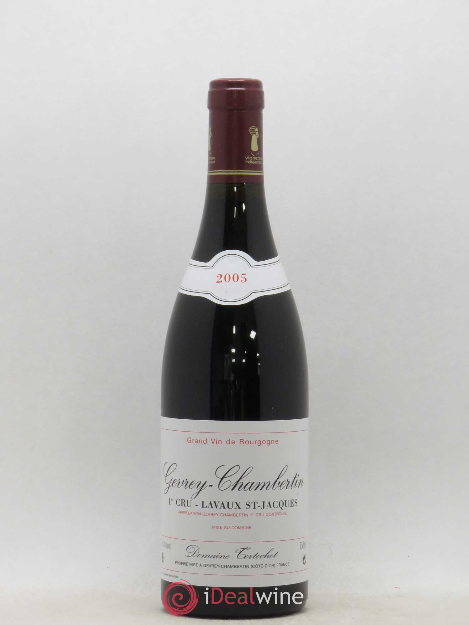 Gevrey-Chambertin 1er Cru Lavaux Saint Jacques Tortochot (Domaine) 2005 - Posten von 1 Flasche - 0