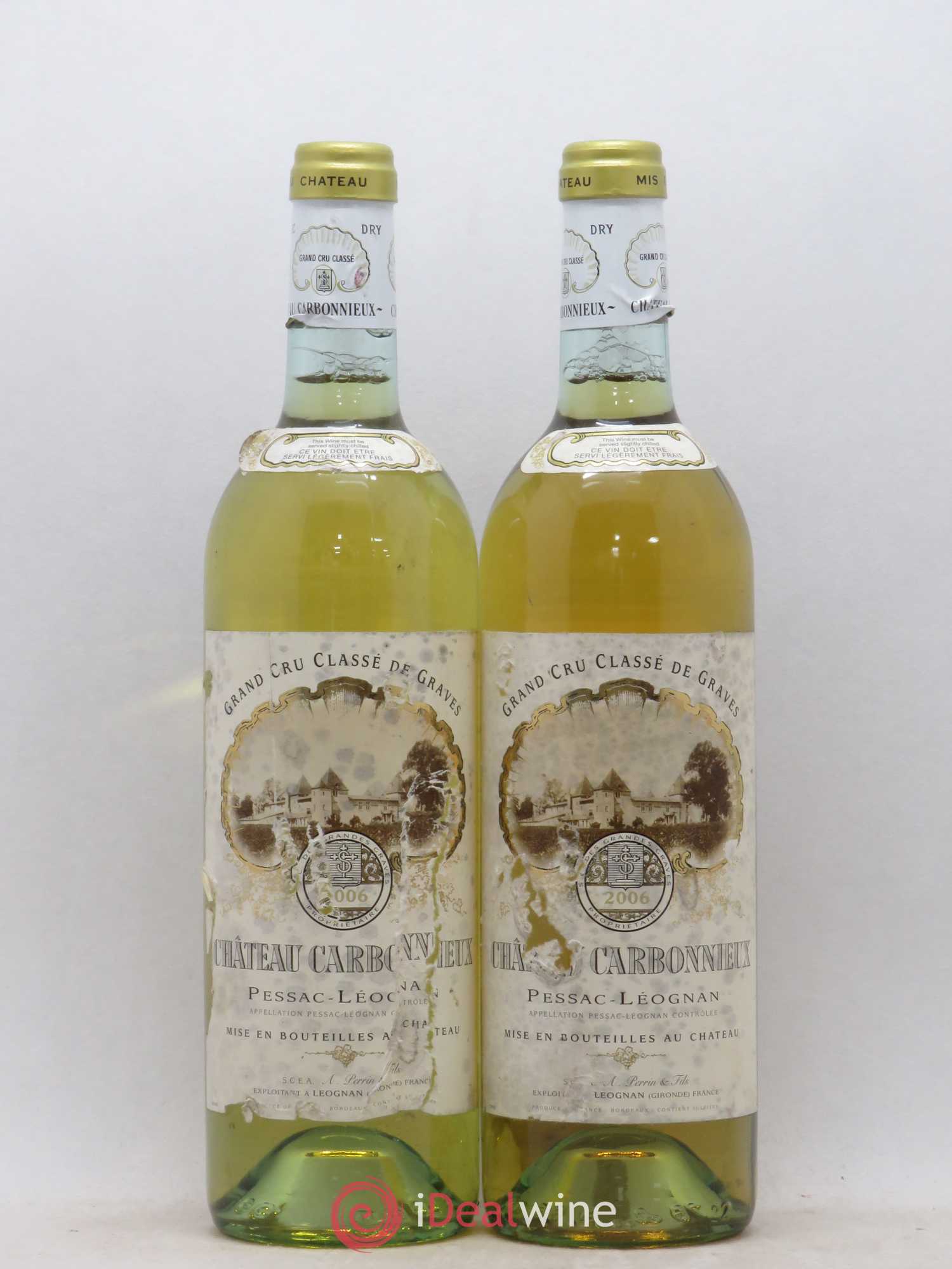 Château Carbonnieux Cru Classé de Graves 2006 - Lot de 2 bouteilles - 0