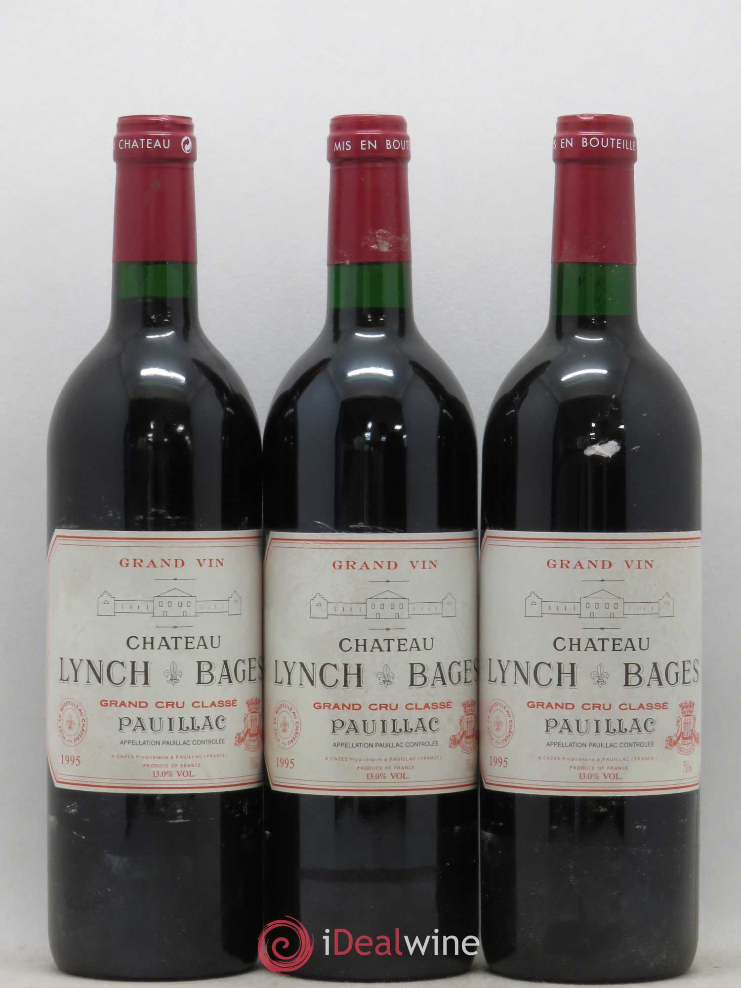 Château Lynch Bages 5ème Grand Cru Classé 1995 - Lot de 6 bouteilles - 2