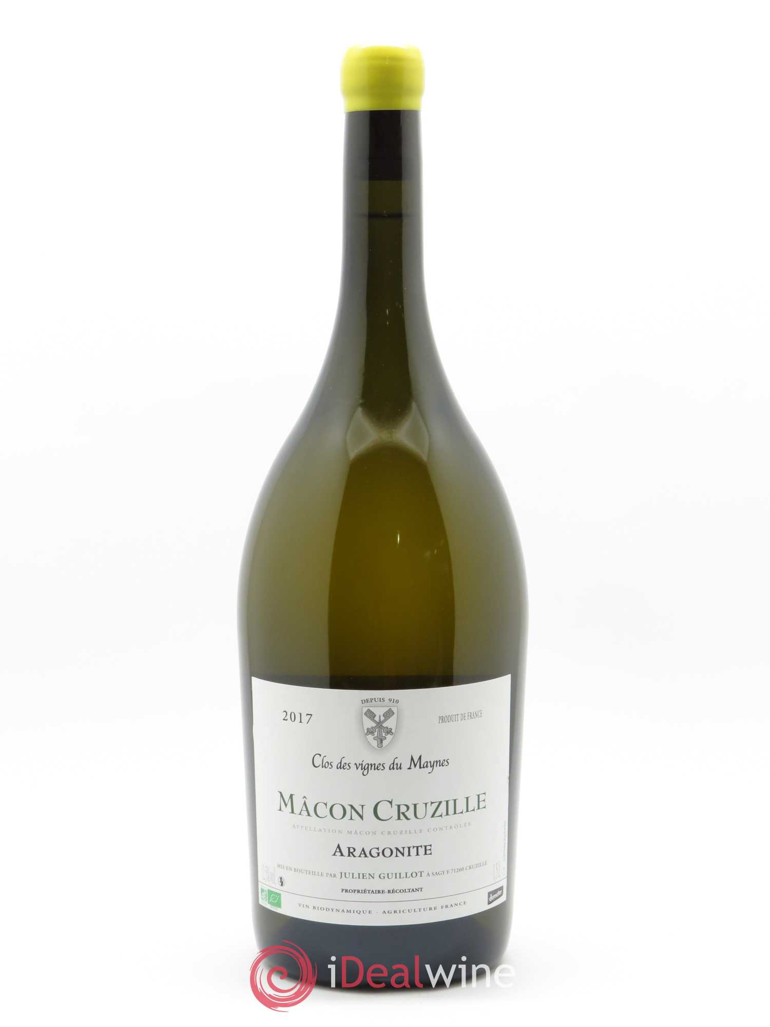 Mâcon-Cruzille Aragonite Les Vignes du Maynes 2017 - Lot de 1 magnum - 0