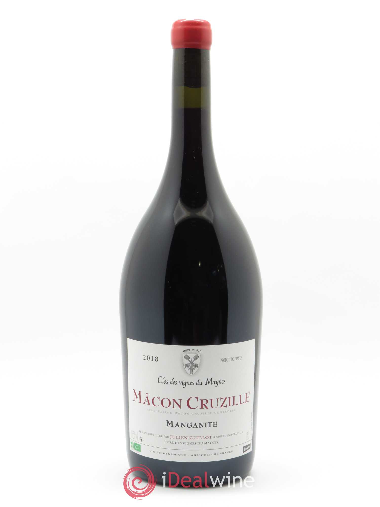 Mâcon-Cruzille Manganite Les Vignes du Maynes 2018 - Lot de 1 magnum - 0