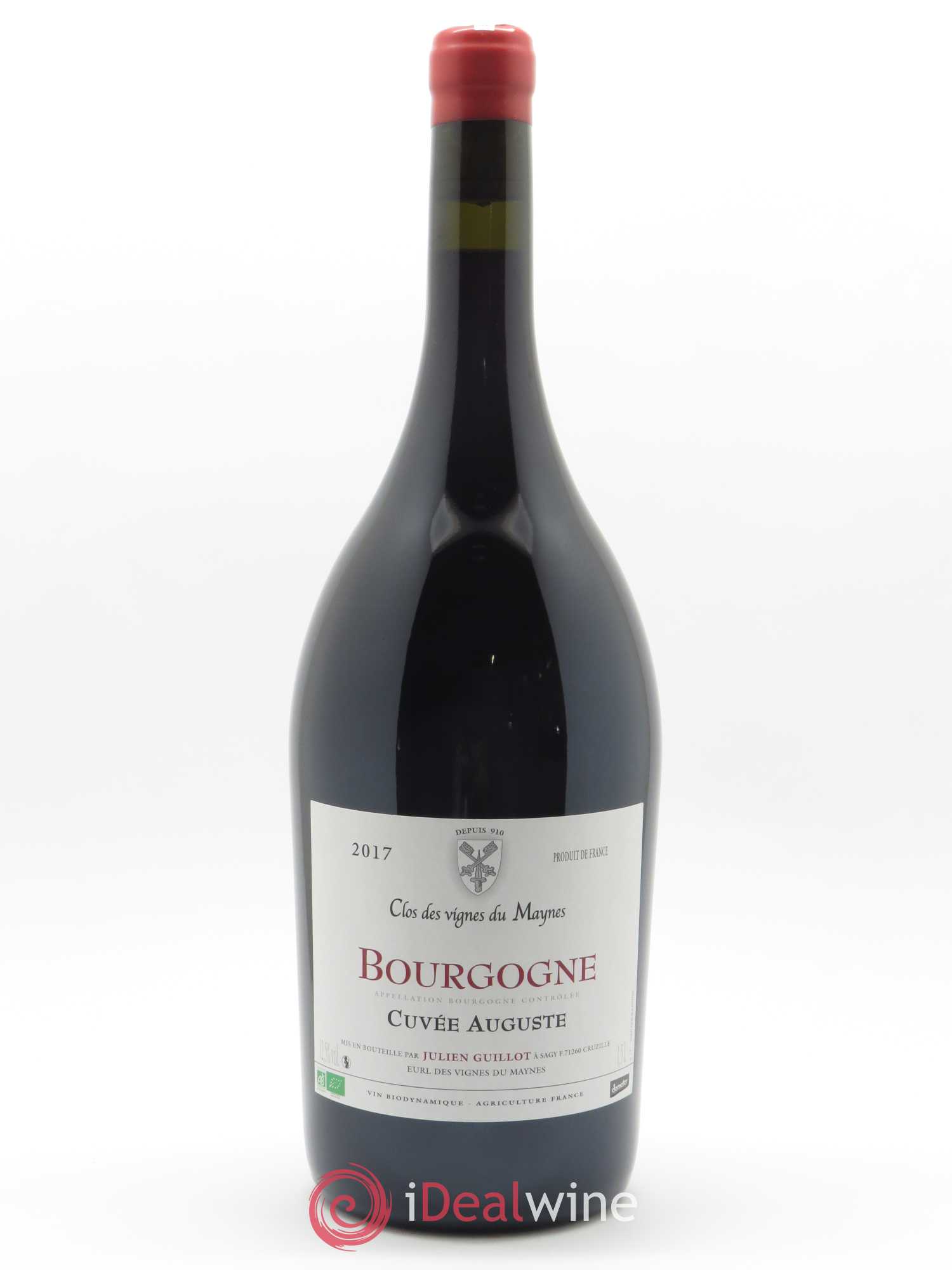 Bourgogne Cuvée Auguste Les Vignes du Maynes 2017 - Lot de 1 magnum - 0