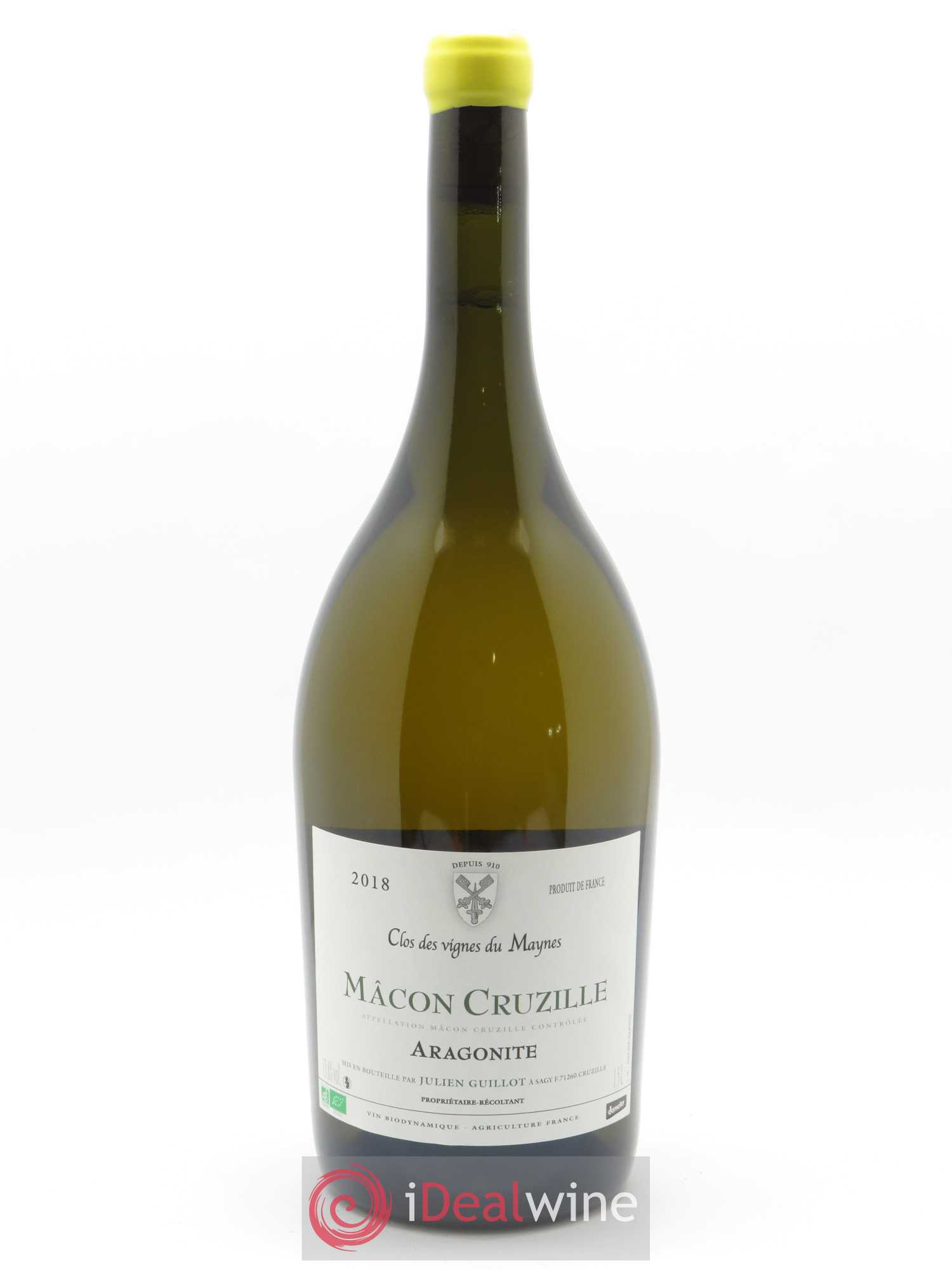 Mâcon-Cruzille Aragonite Les Vignes du Maynes 2018 - Lot de 1 magnum - 0