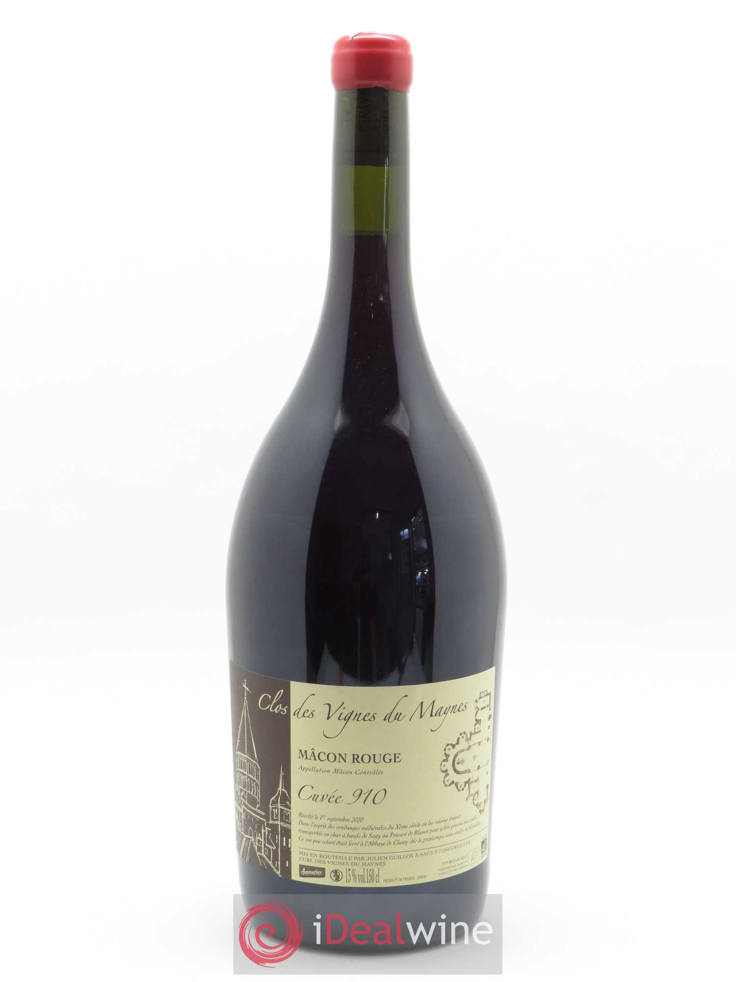 Mâcon Cuvée 910 Les Vignes du Maynes 2020 - Lot de 1 magnum - 0