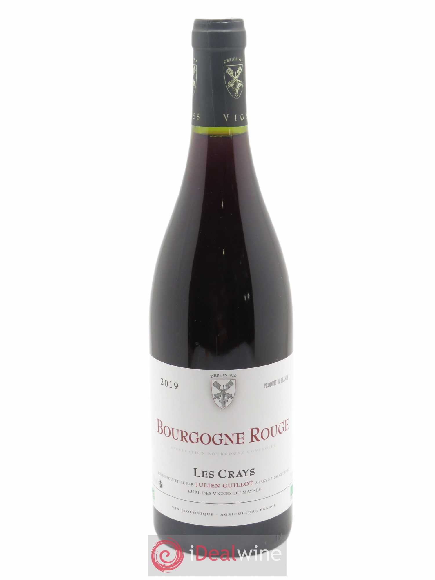 Bourgogne Les Crays Les Vignes du Maynes 2019 - Lot de 1 bouteille - 0
