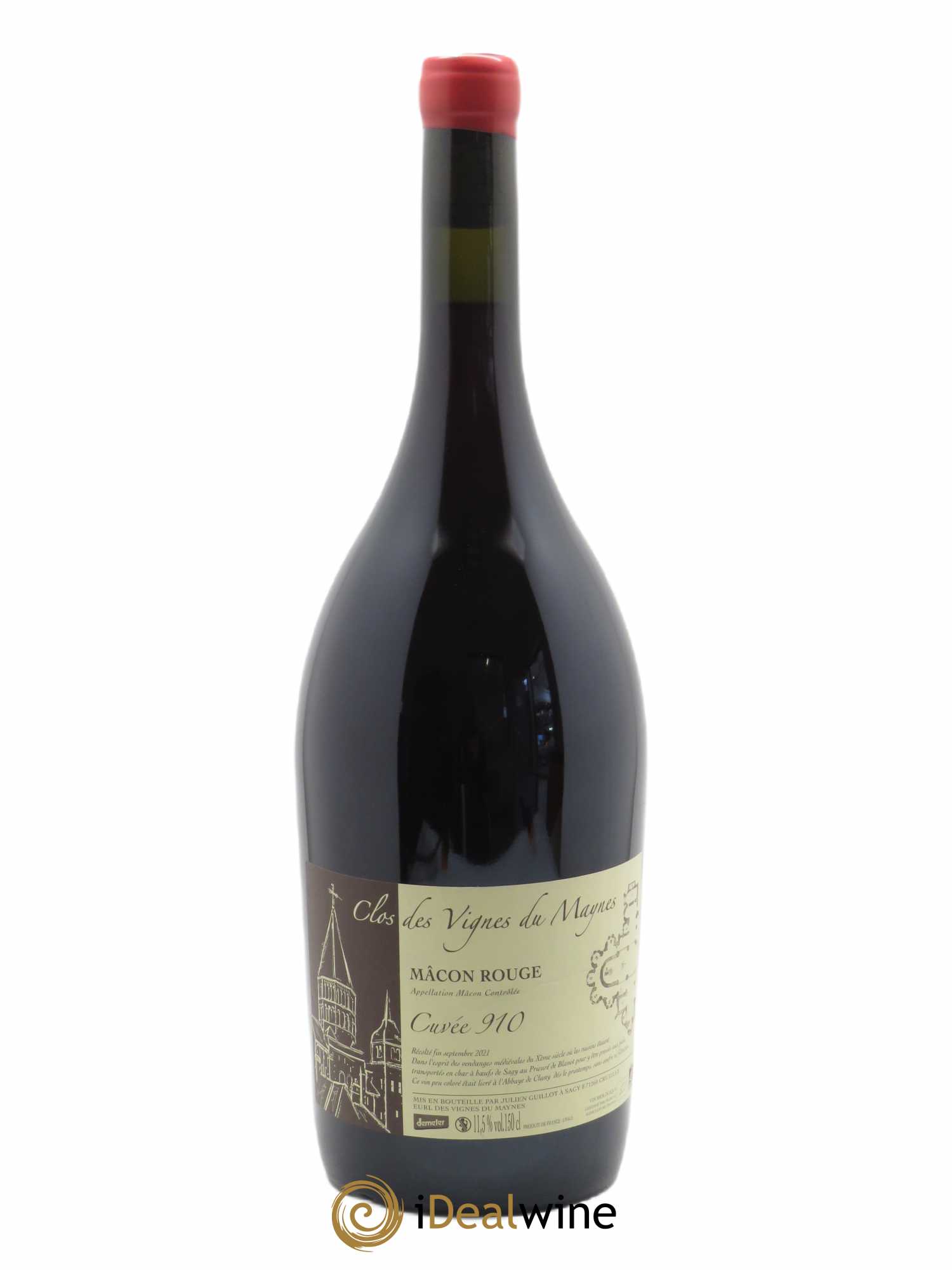 Mâcon Cuvée 910 Les Vignes du Maynes 2021 - Lot de 1 magnum - 0