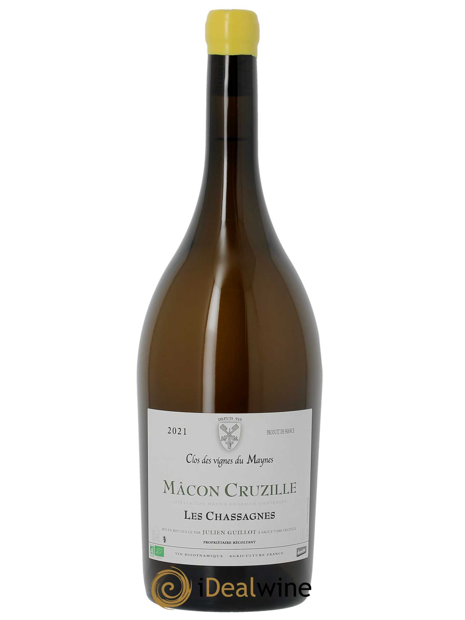 Mâcon-Cruzille Les Chassagnes Les Vignes du Maynes 2021 - Lot of 1 magnum - 0