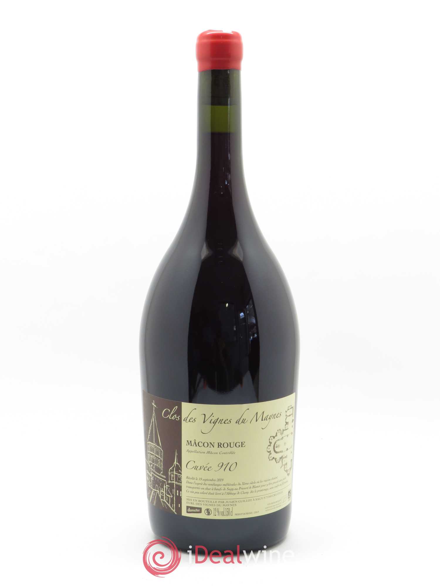 Mâcon Cuvée 910 Les Vignes du Maynes 2019 - Lot de 1 magnum - 0
