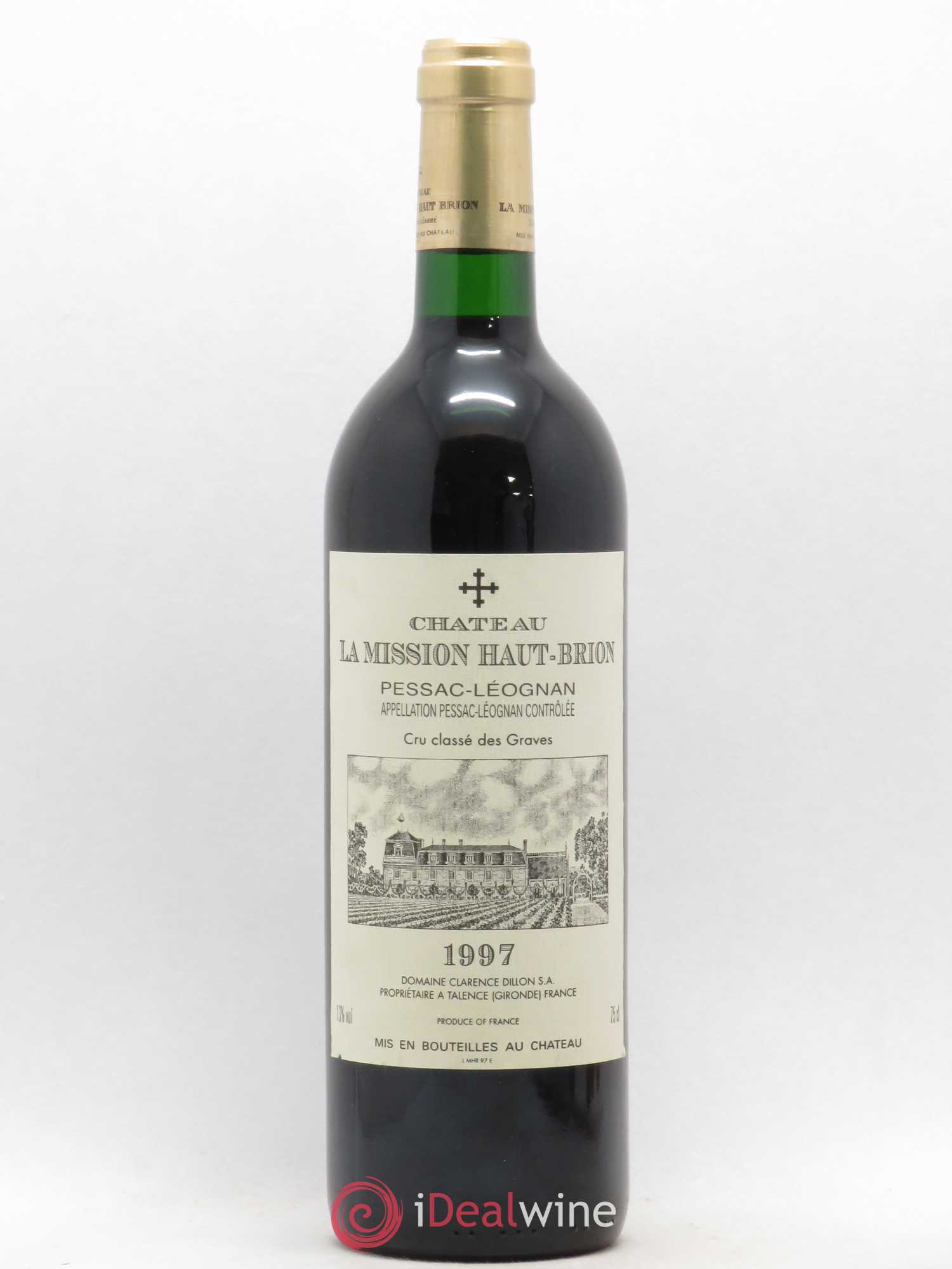 Château la Mission Haut-Brion Cru Classé de Graves 1997 - Lot de 1 bouteille - 0