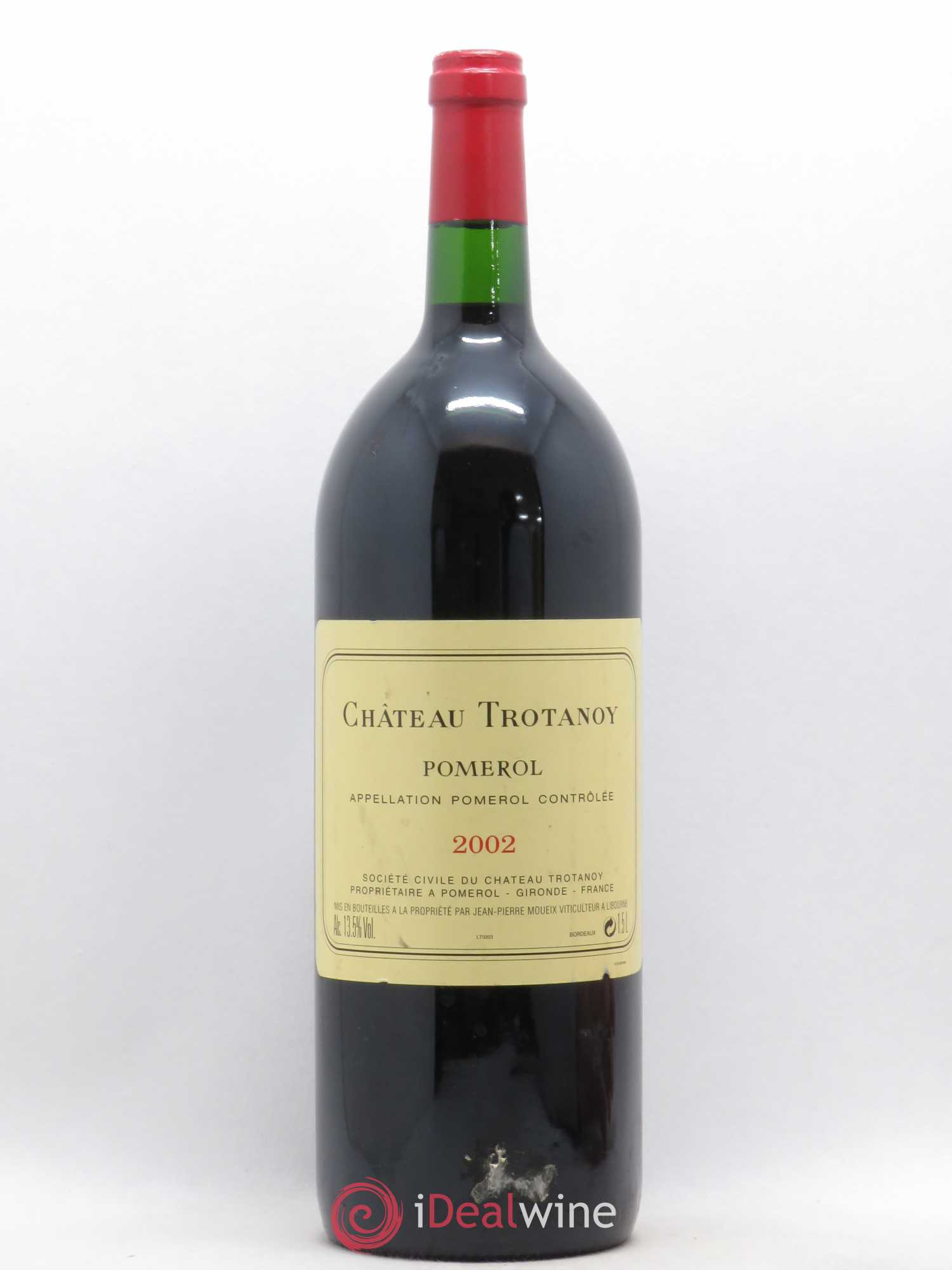 Château Trotanoy 2002 - Lot de 1 magnum - 0