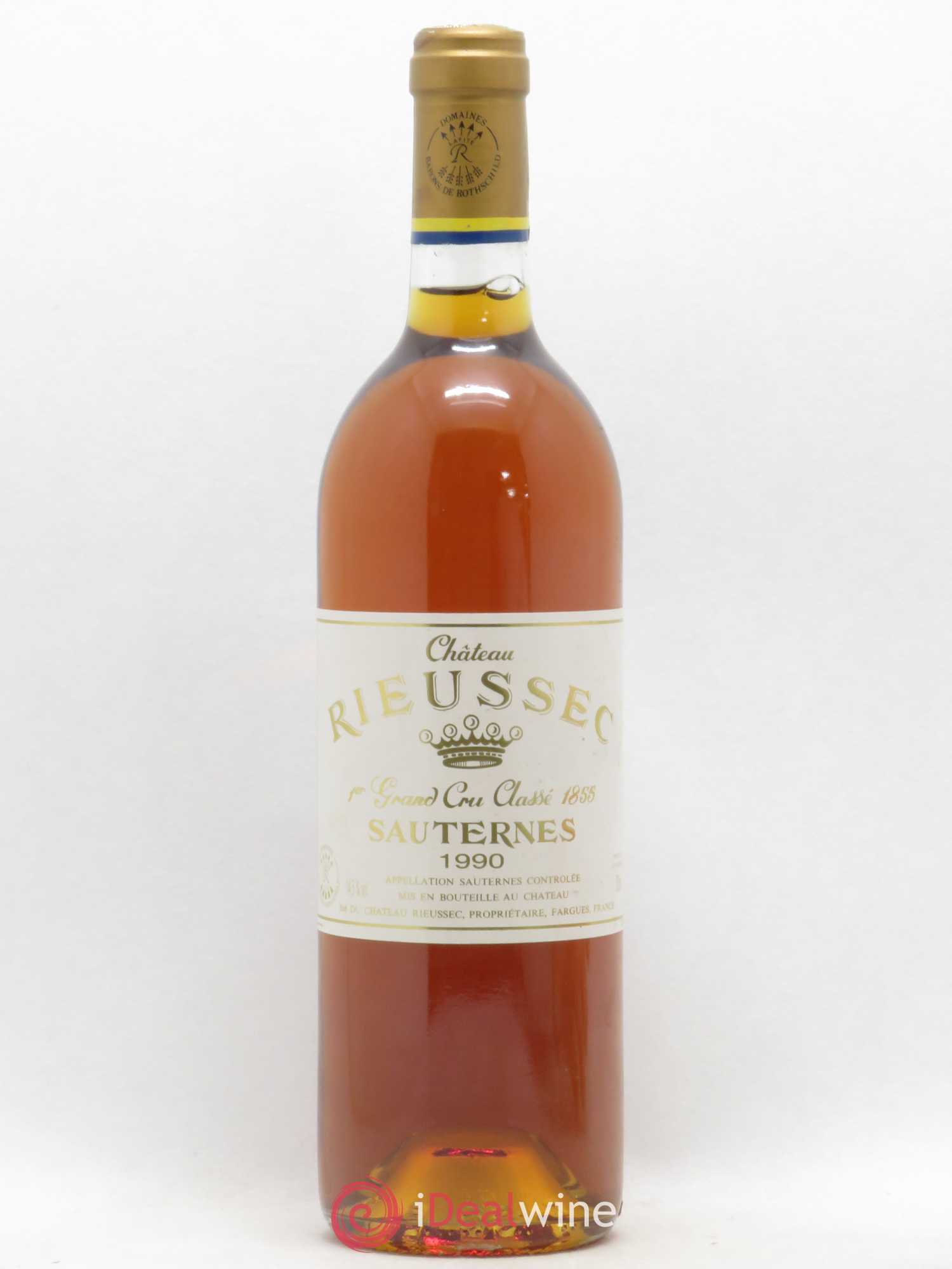 Château Rieussec 1er Grand Cru Classé 1990 - Posten von 1 Flasche - 0