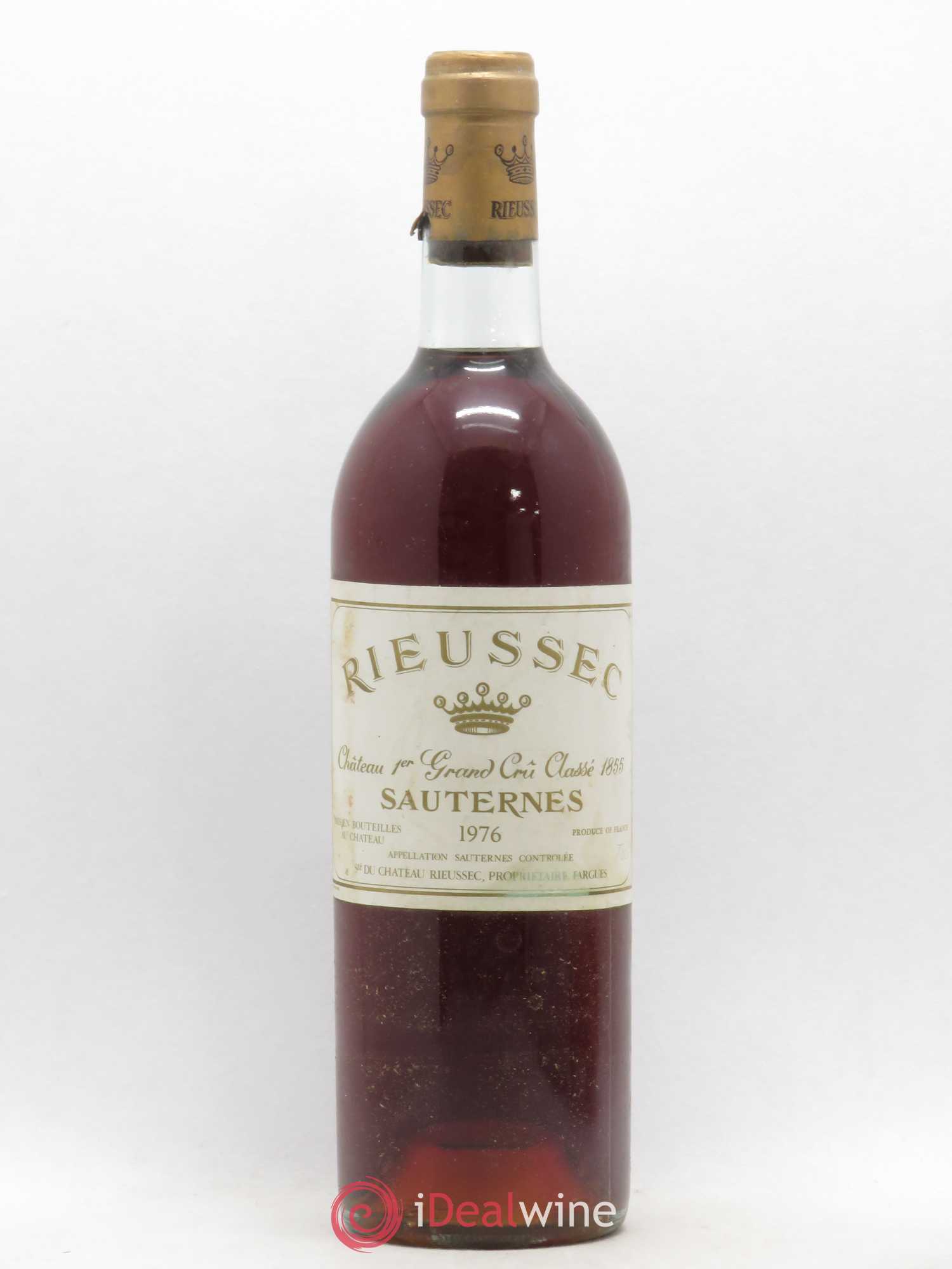 Château Rieussec 1er Grand Cru Classé 1976 - Posten von 1 Flasche - 0