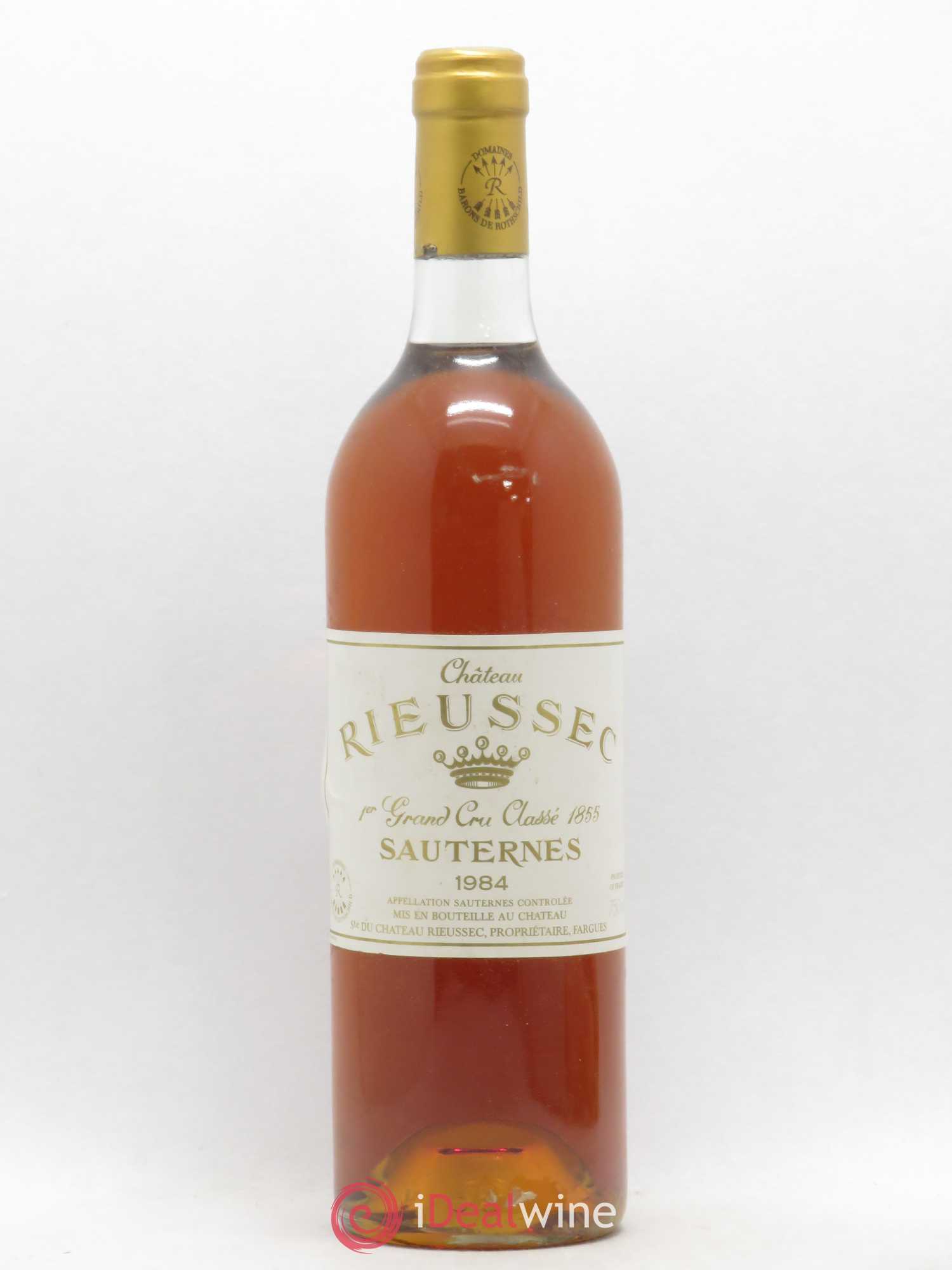 Château Rieussec 1er Grand Cru Classé 1984 - Posten von 1 Flasche - 0