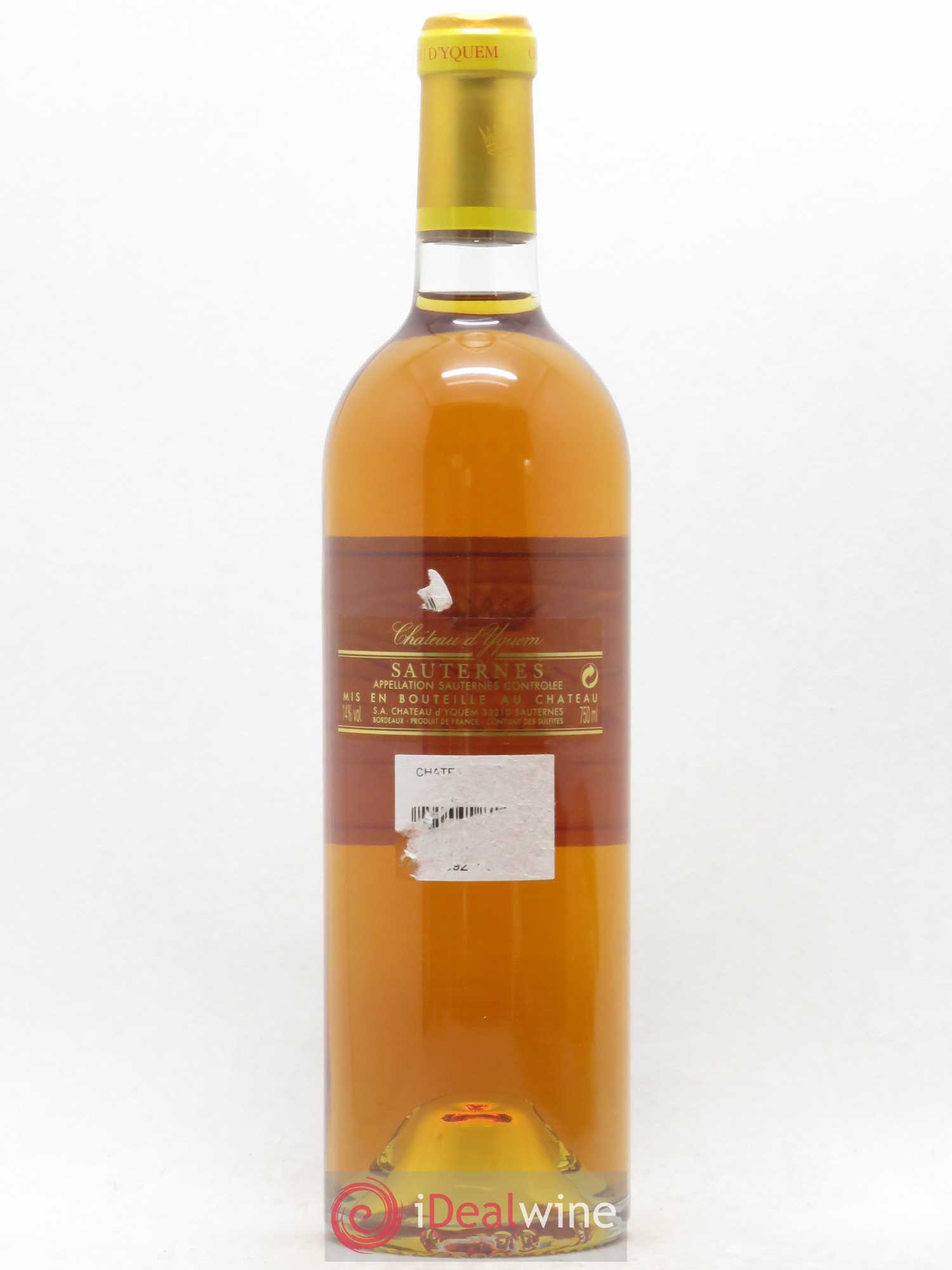 Château d' Yquem 1er Cru Classé Supérieur 2003 - Lotto di 1 bottiglia - 1