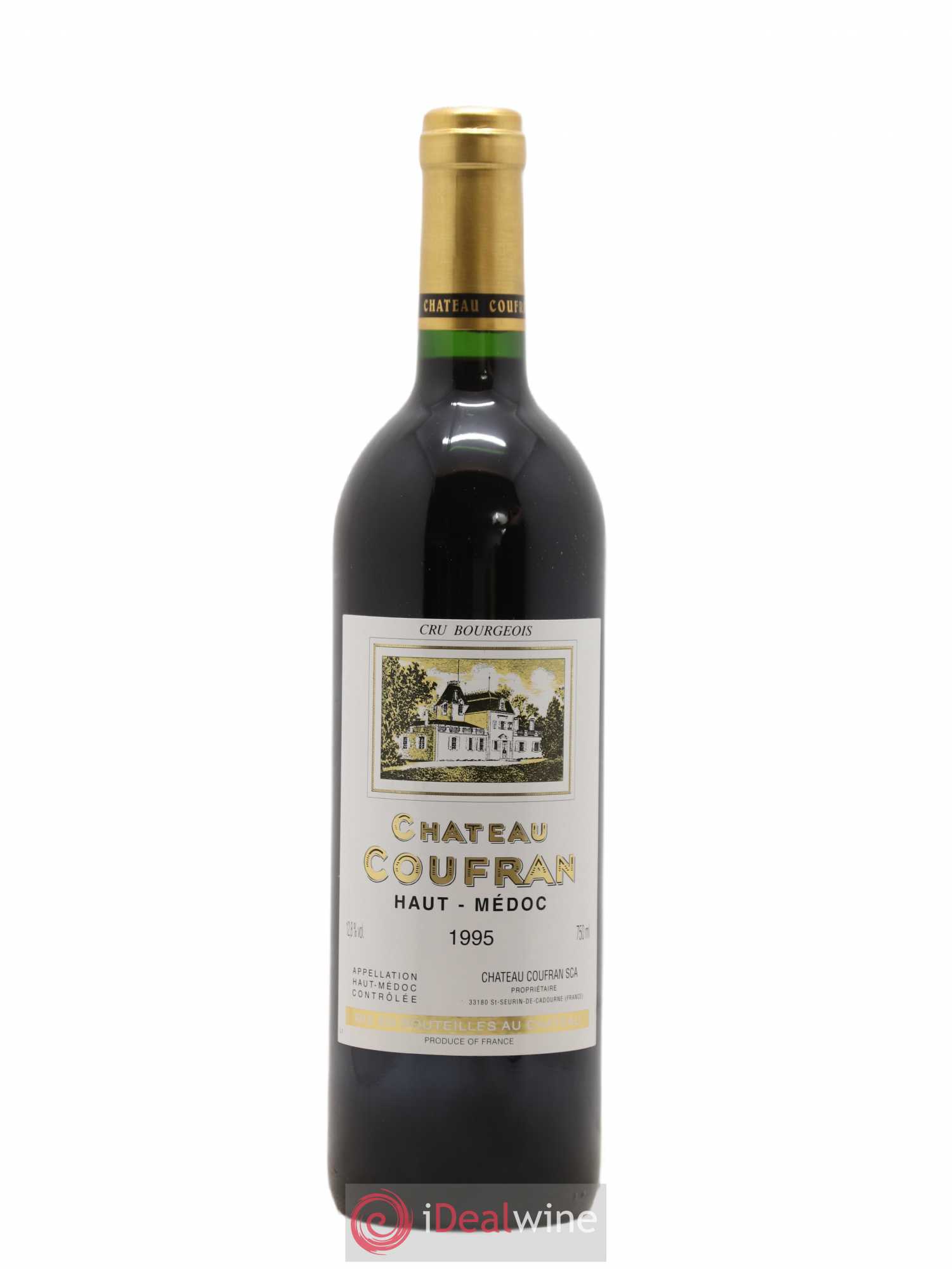 Château Coufran Cru Bourgeois 1995 - Lot de 1 bouteille - 0